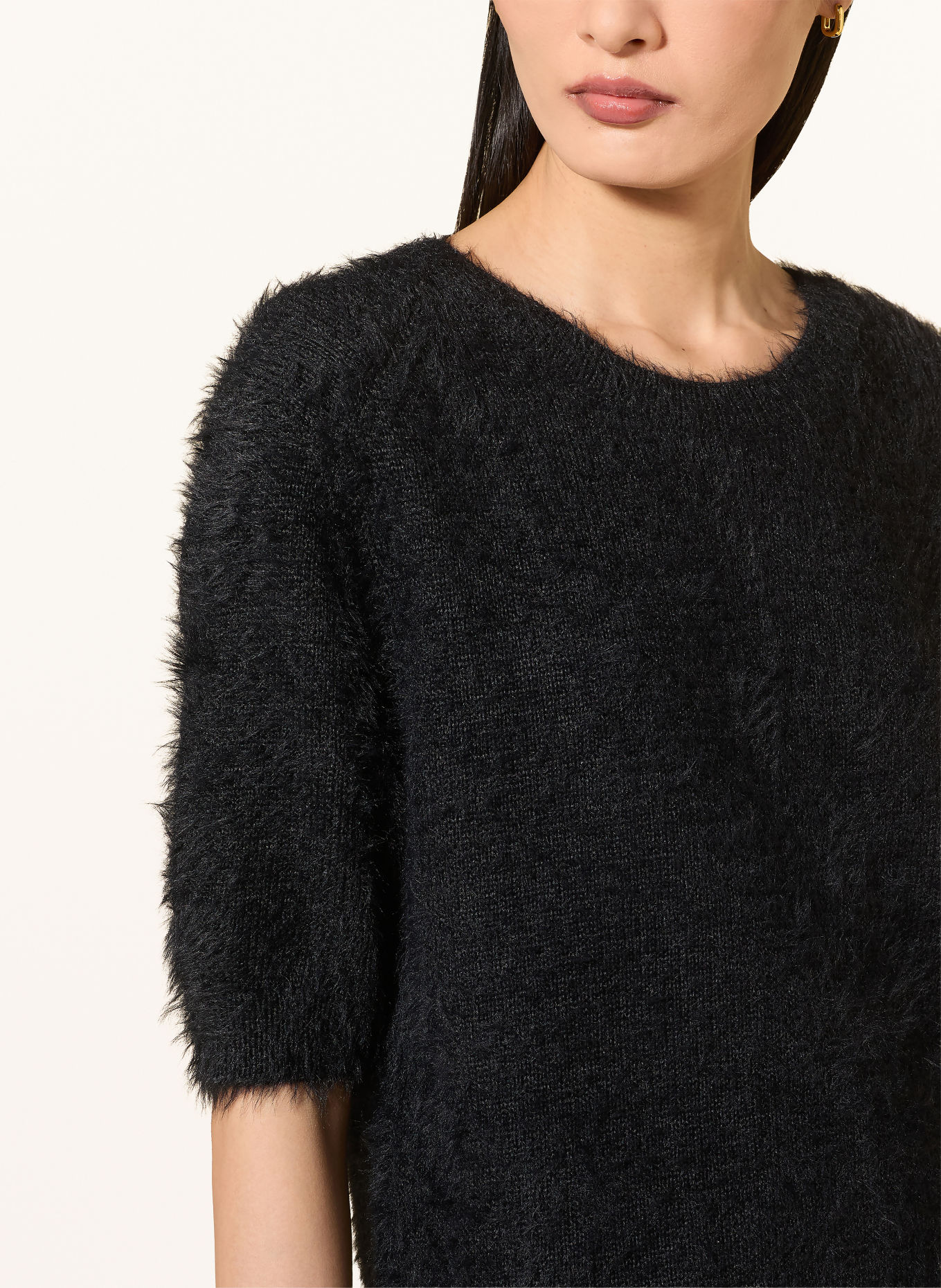 ROBE LÉGÈRE Sweter z dzianiny: CZARNY