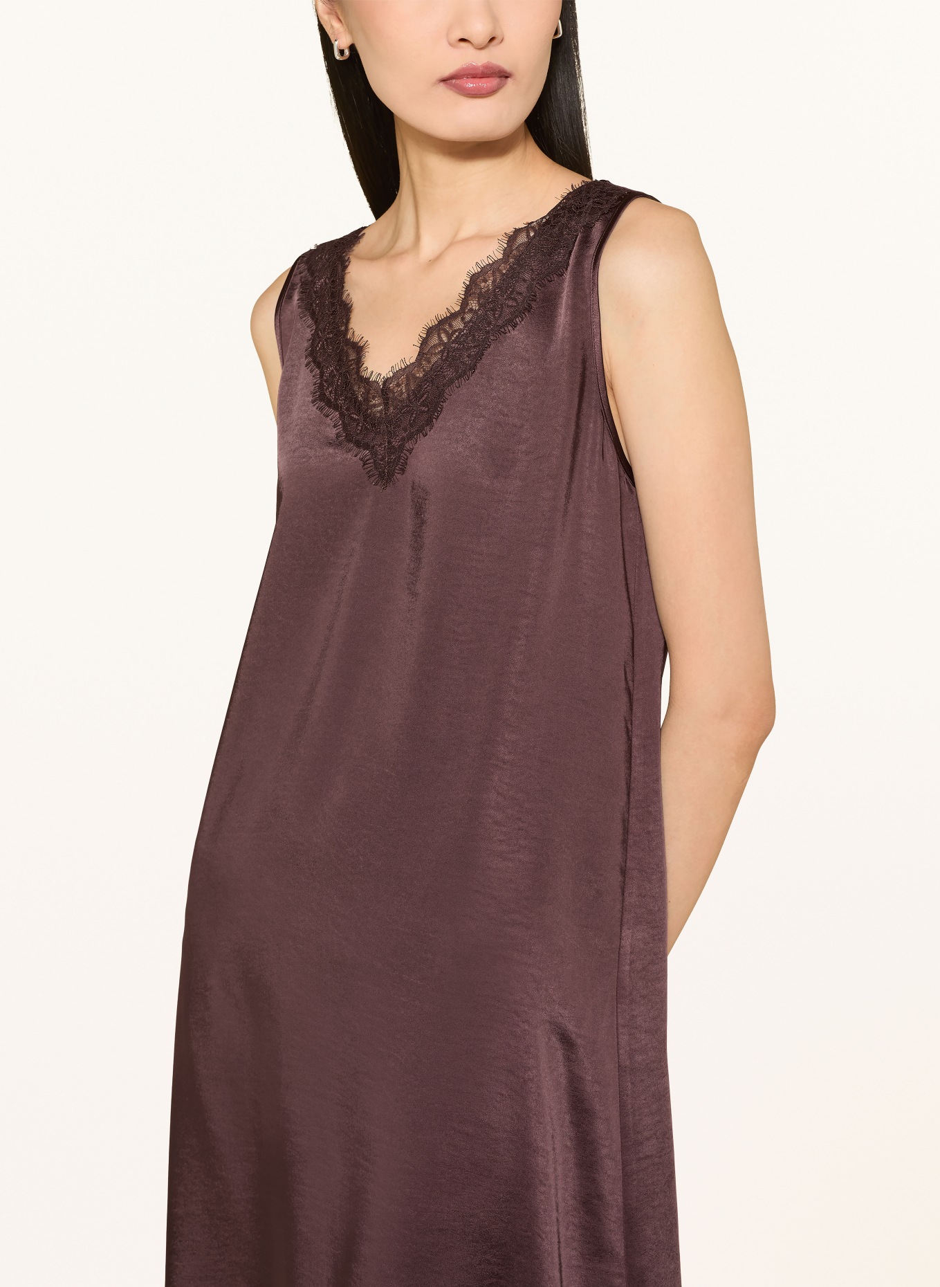 ROBE LÉGÈRE Set: trui en jurk: MARRON FONCÉ