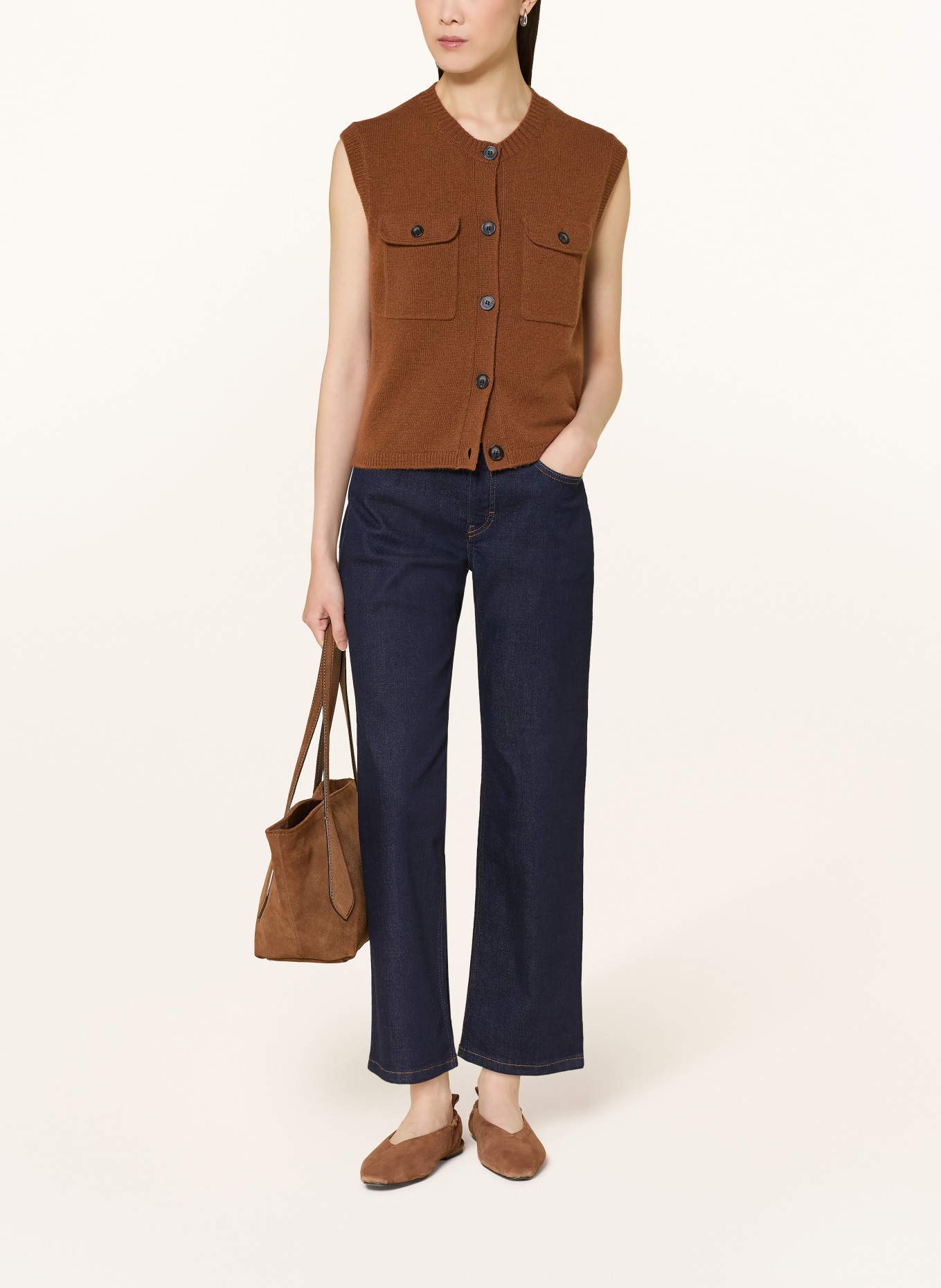 MAC Straight Jeans CARRIE: D683 fashion rinsed