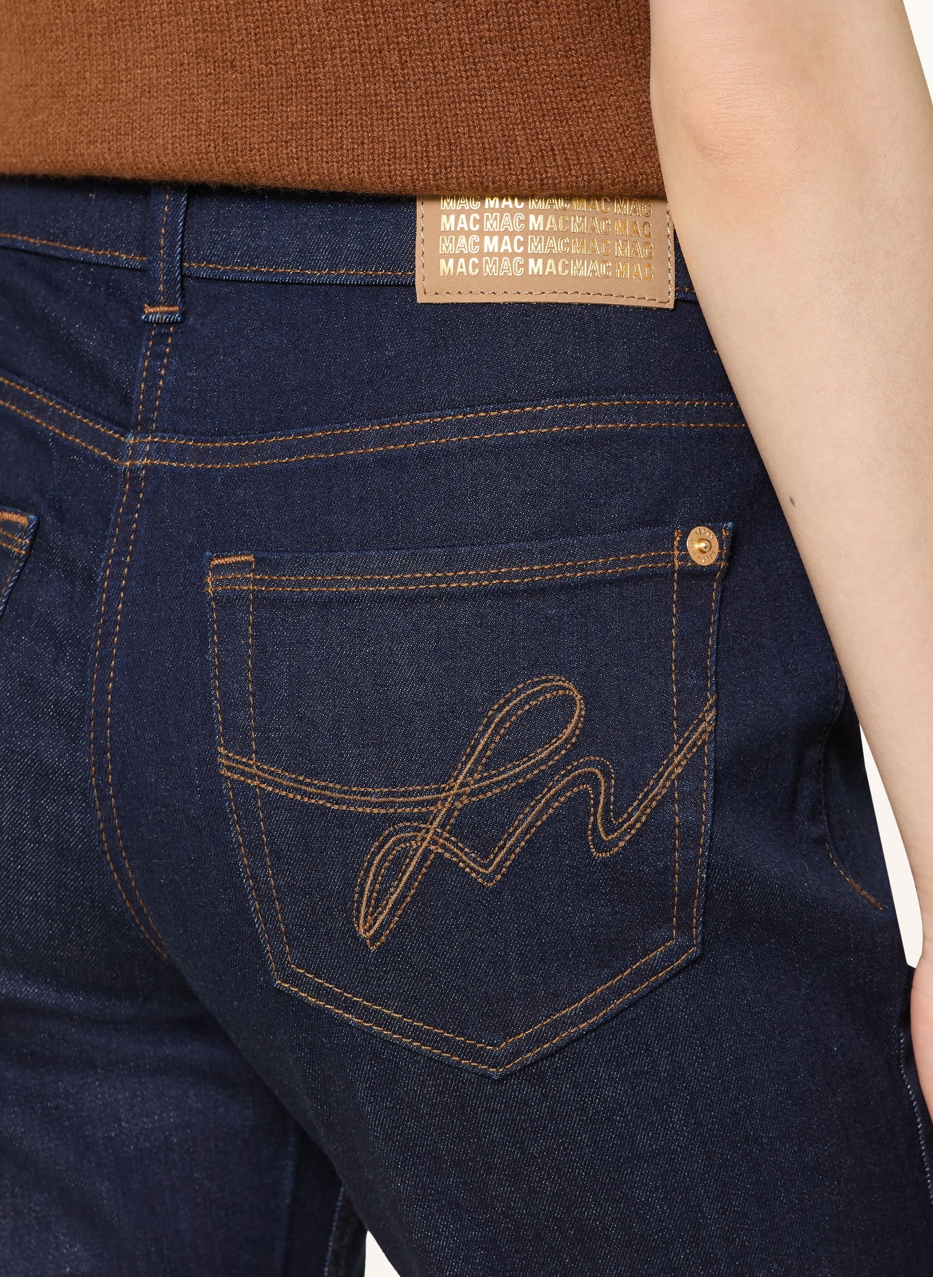 MAC Straight Jeans CARRIE: D683 fashion rinsed