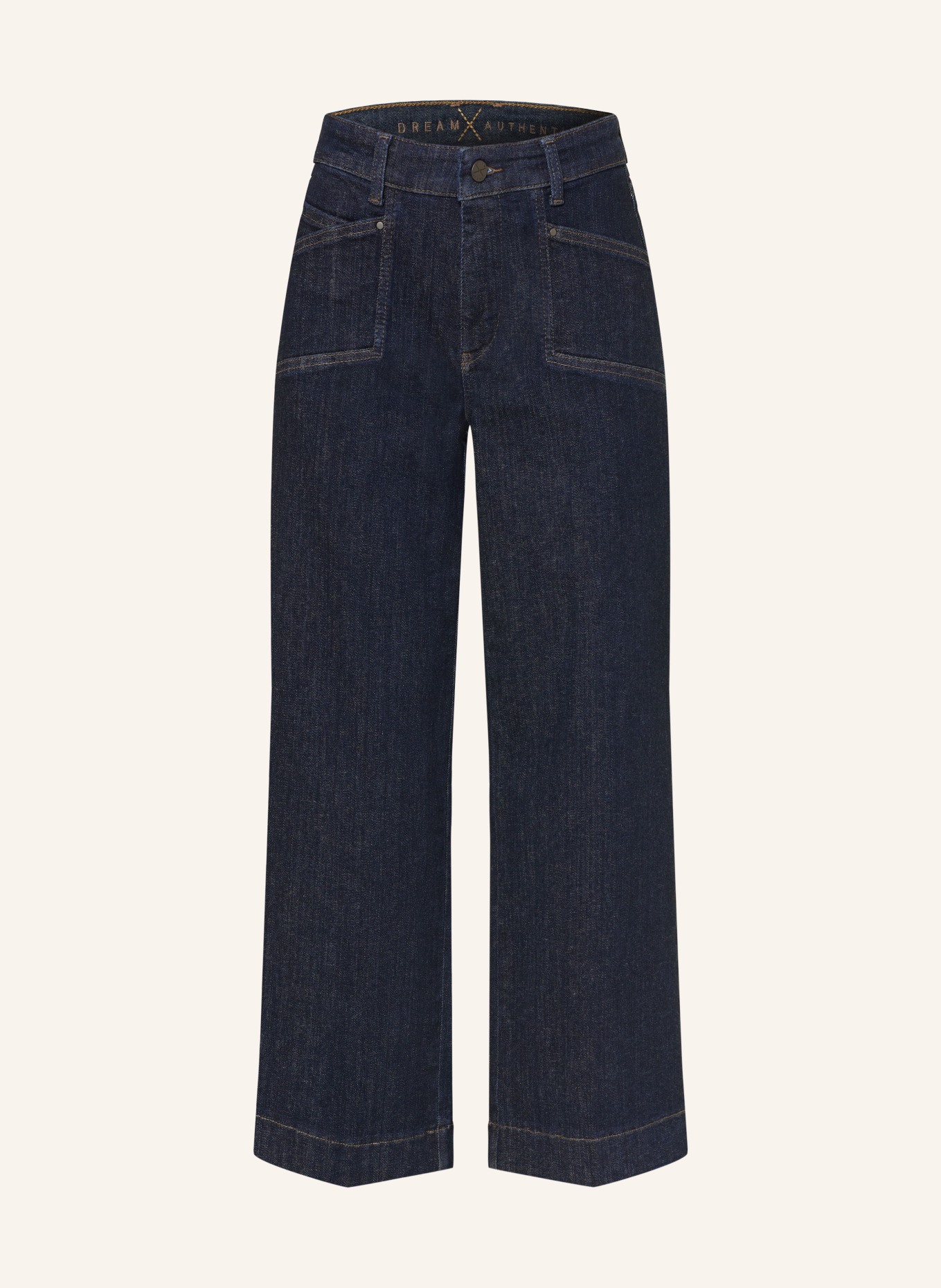 MAC DREAM Denim Culottes: D683 fashion rinsed