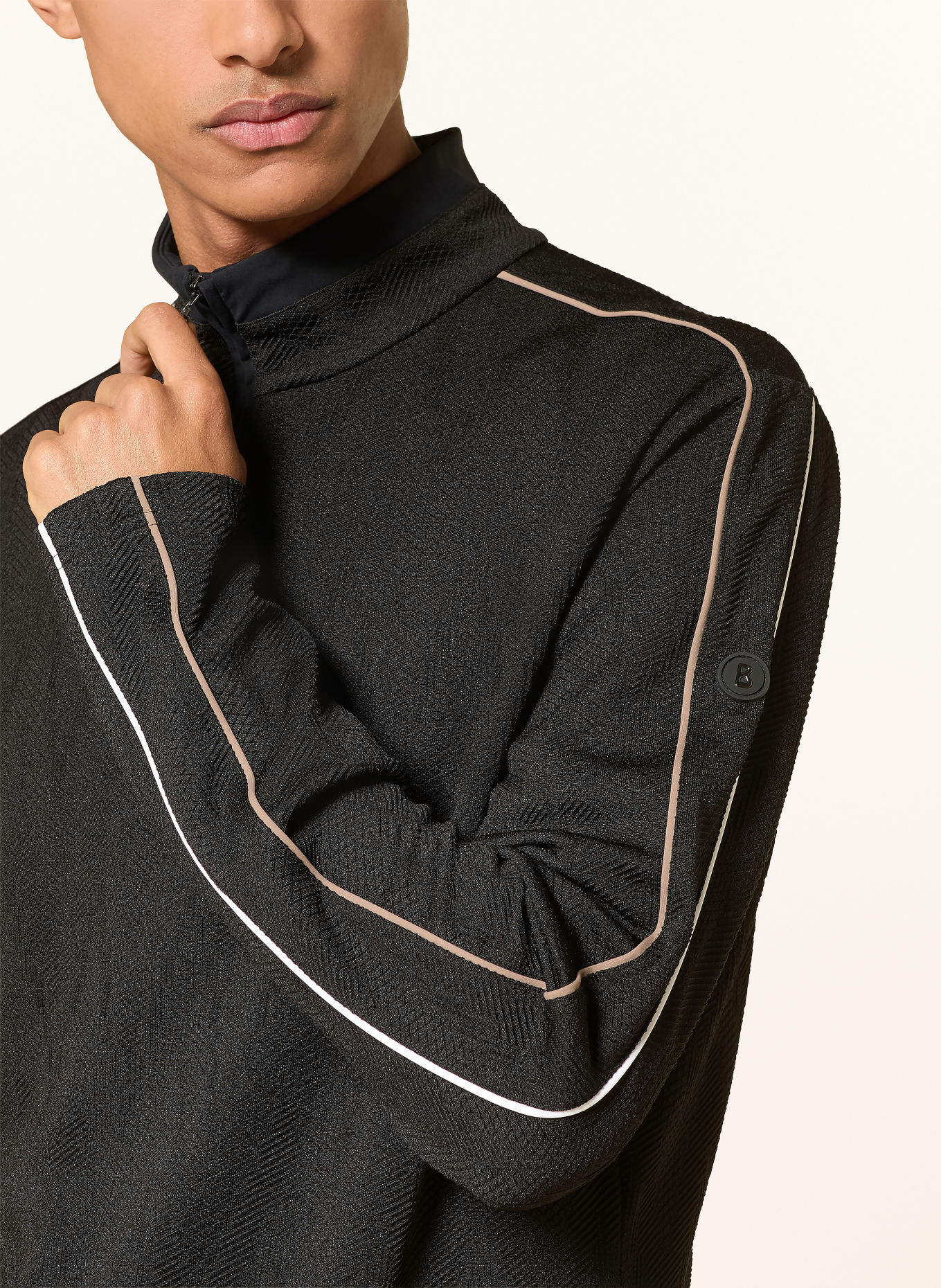 BOGNER Couche intermédiaire FERDI: NOIR / GRIS