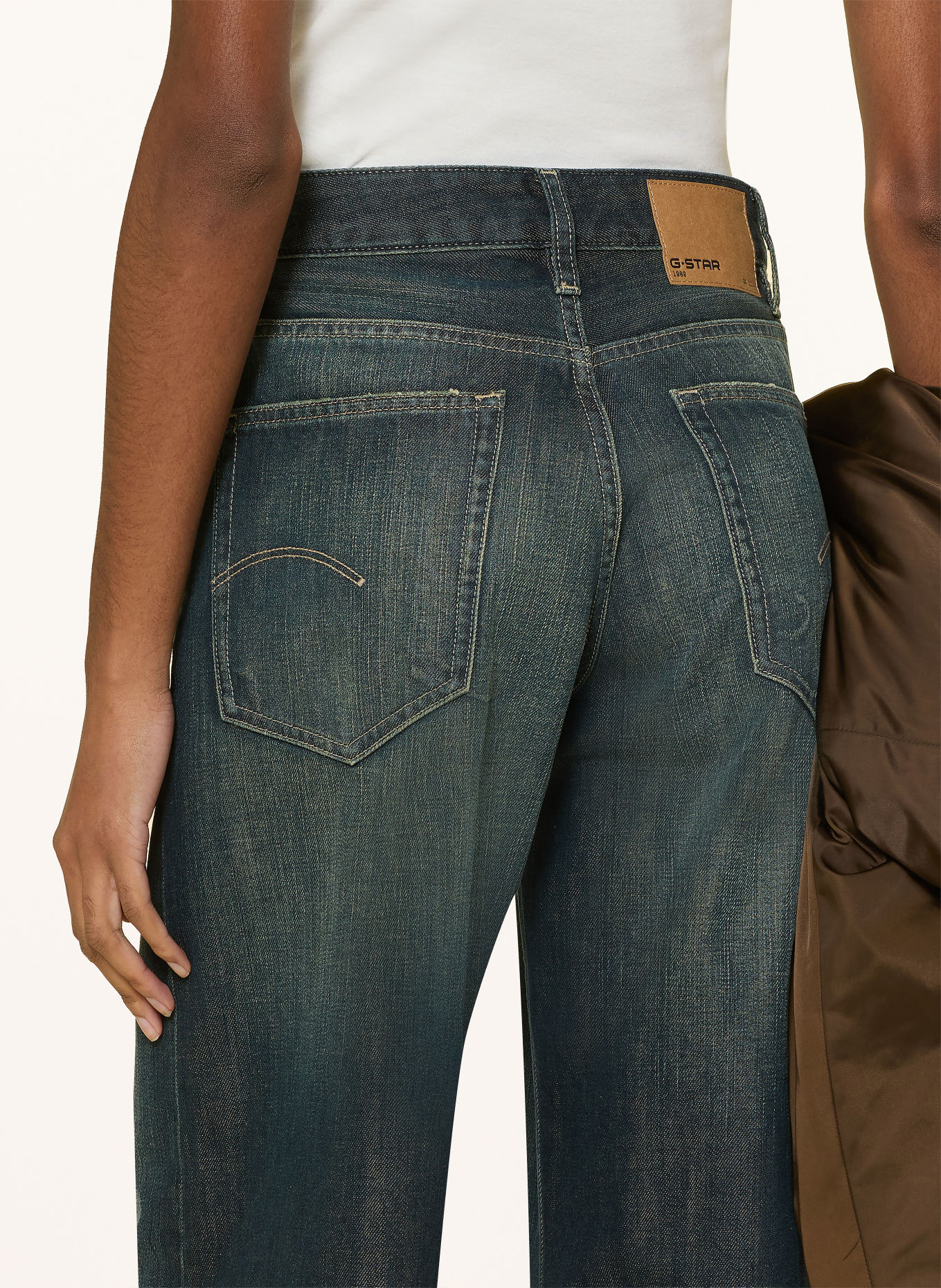 G-Star Wide Leg Jeans ROXX WIDE: J363 antique faded shadow