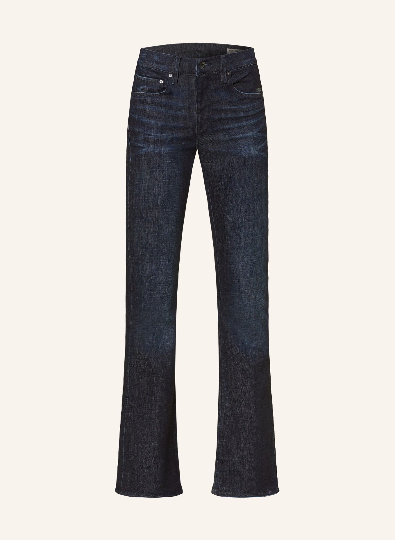 G-Star Flared Jeans 3301 FLARE: J368 worn in chopper