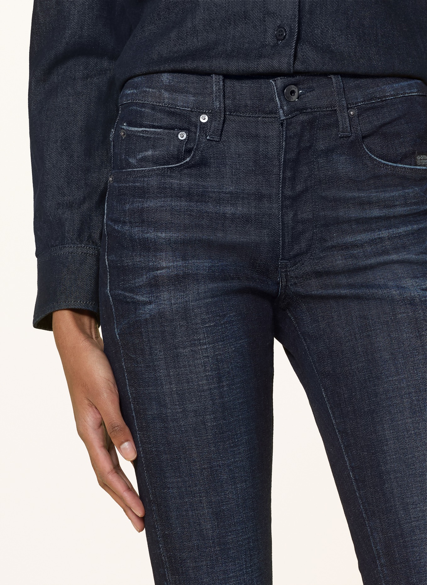 G-Star Flared Jeans 3301 FLARE: J368 worn in chopper
