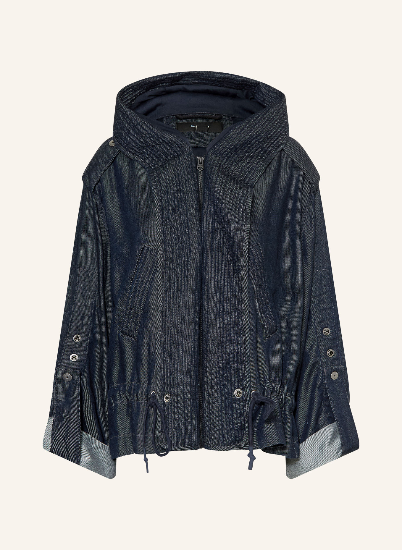G-Star Jacke FLUID CROPPED in Jeansoptik: 082 RINSED