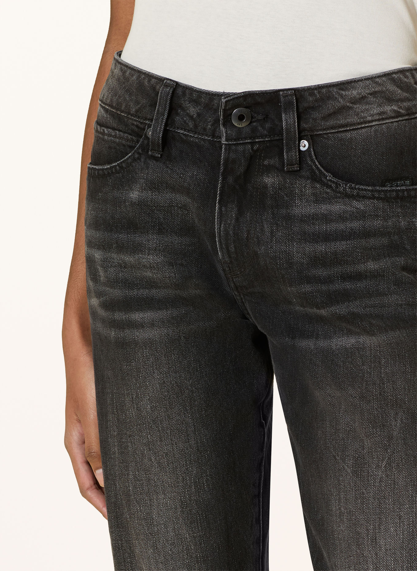 G-Star Straight jeans LENNOXX SLIM STRAIGHT: J379 worn in petrol grey
