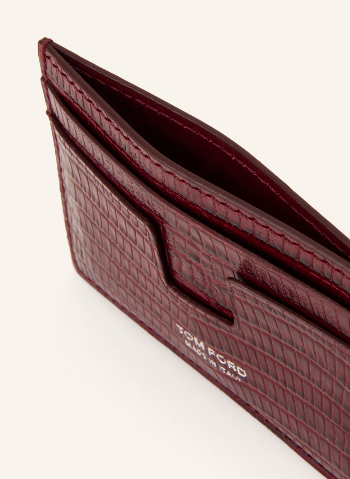TOM FORD Portcarduri: ROȘU ÎNCHIS