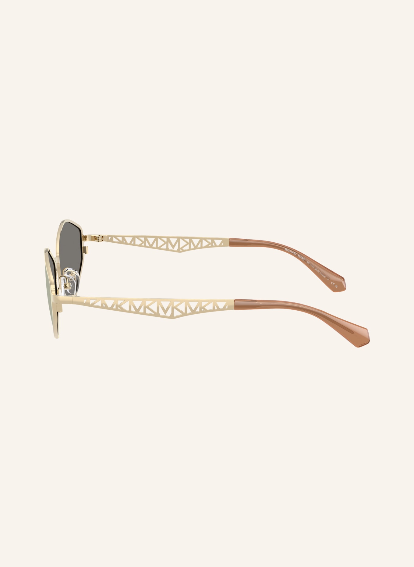 MONCLER Okulary przeciwsłoneczne MK1181: ZŁOTO/ SZAROŚĆ