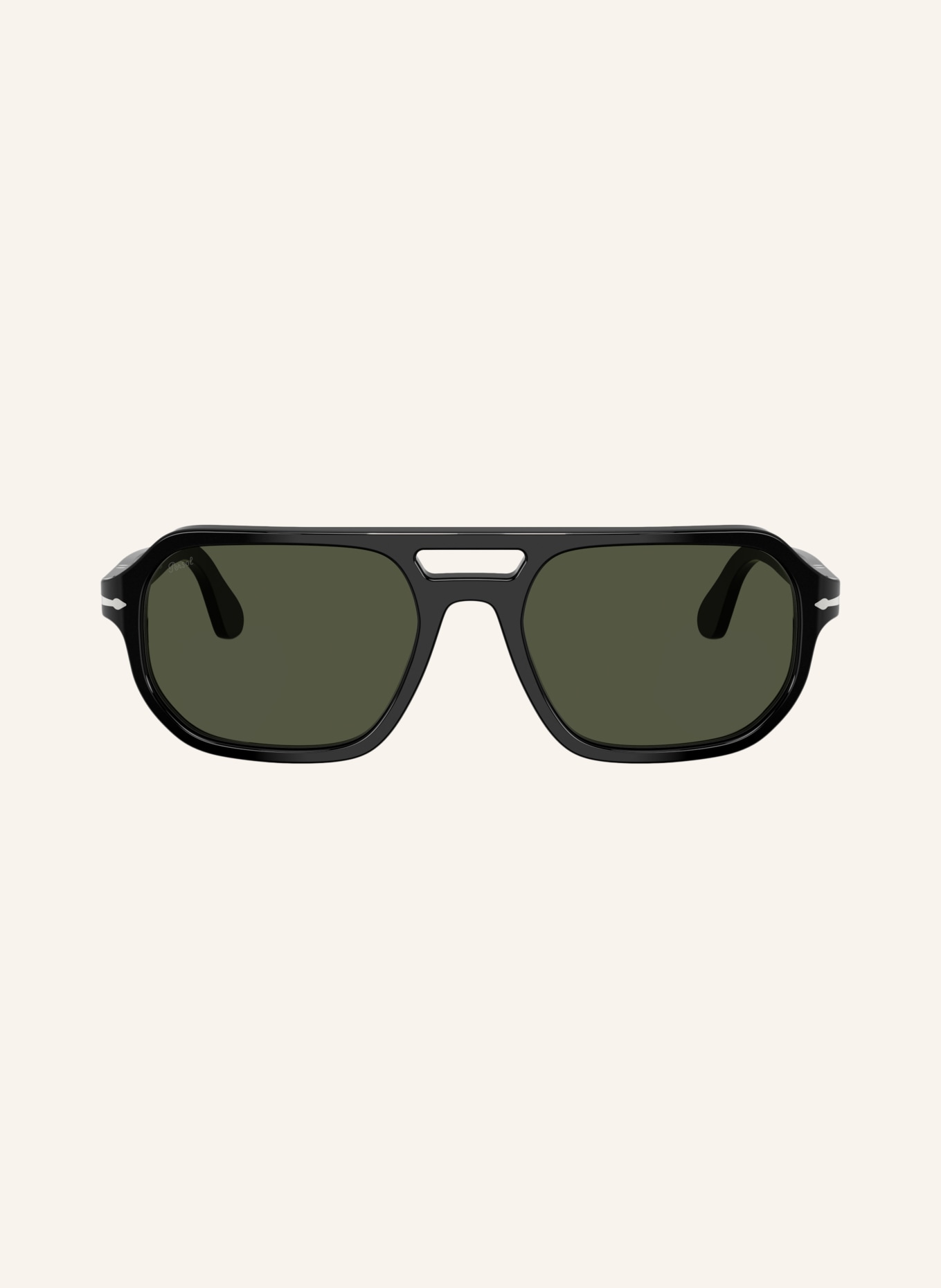 Persol Solbriller PO3393S: SORT/GRØN