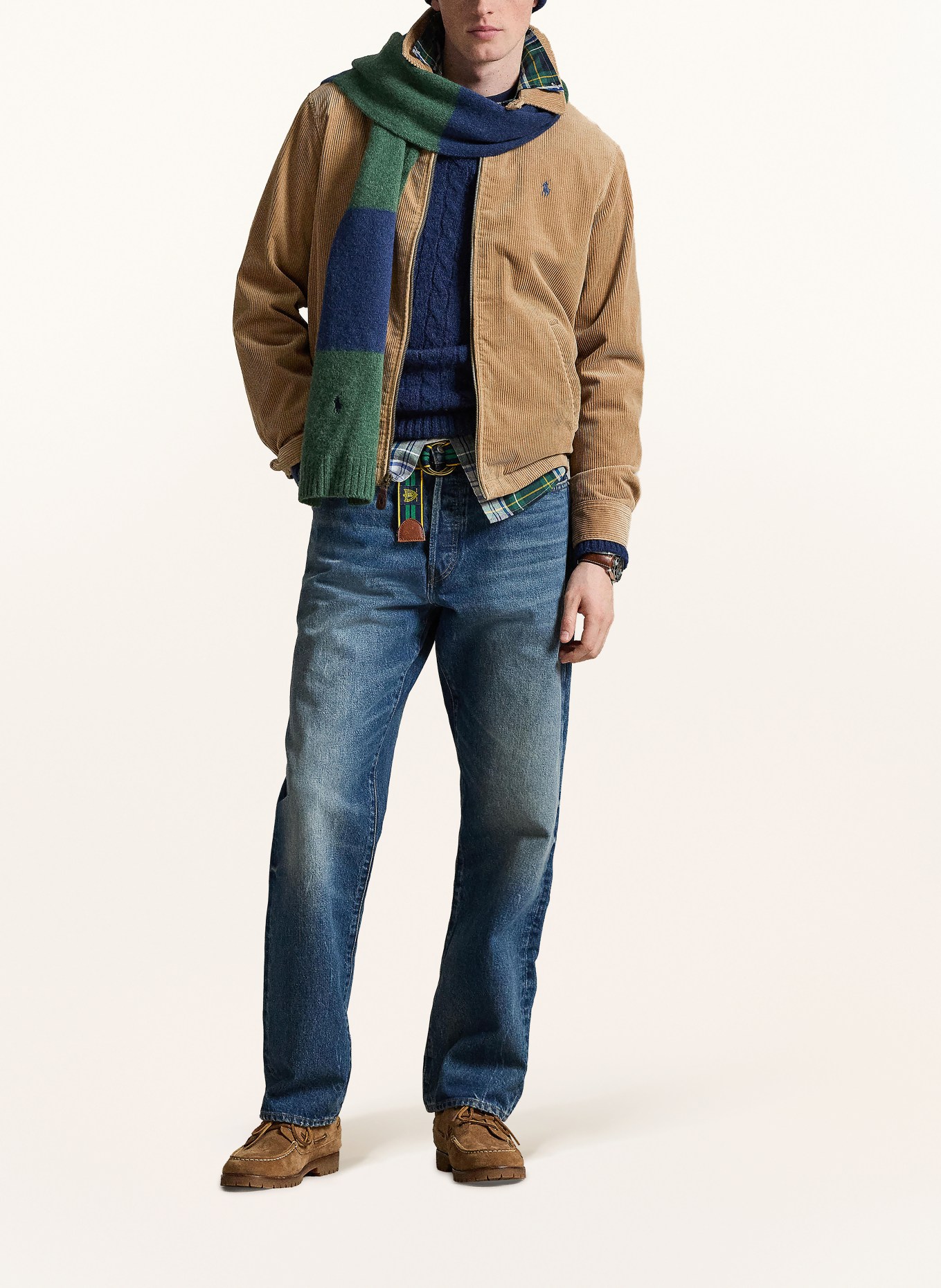 POLO RALPH LAUREN Cord-Overjacket: CAMEL