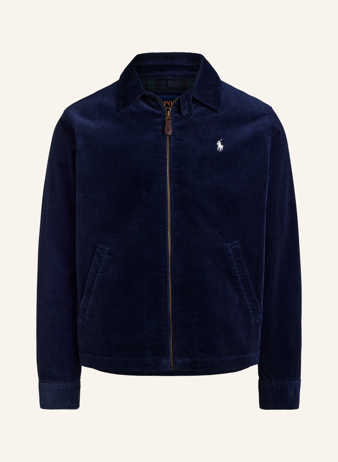 POLO RALPH LAUREN Corduroy-overjas: DONKERBLAUW