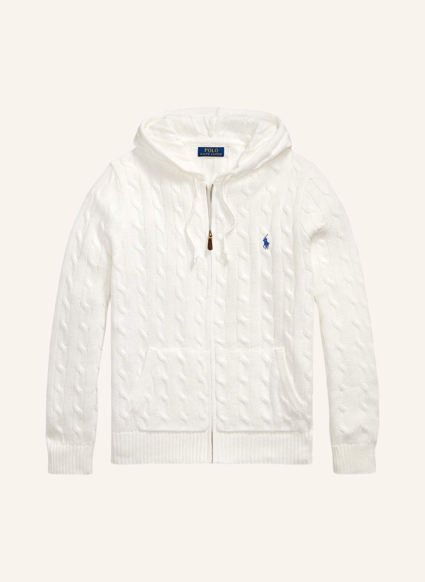 POLO RALPH LAUREN Cardigan: BLANC