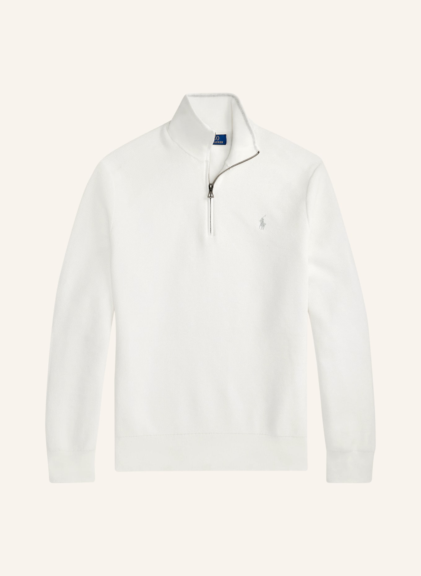 POLO RALPH LAUREN Mikina s kapucí: BÍLÁ