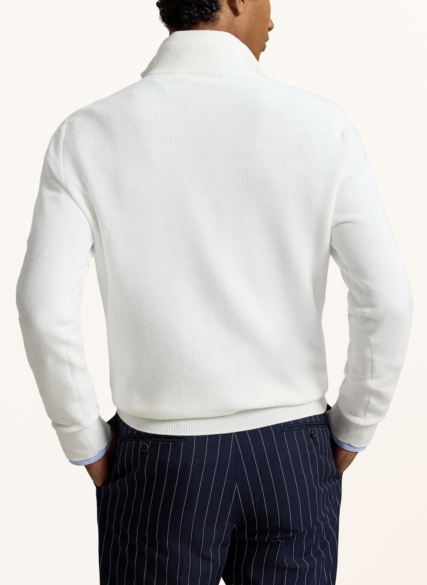 POLO RALPH LAUREN Mikina s kapucí: BÍLÁ