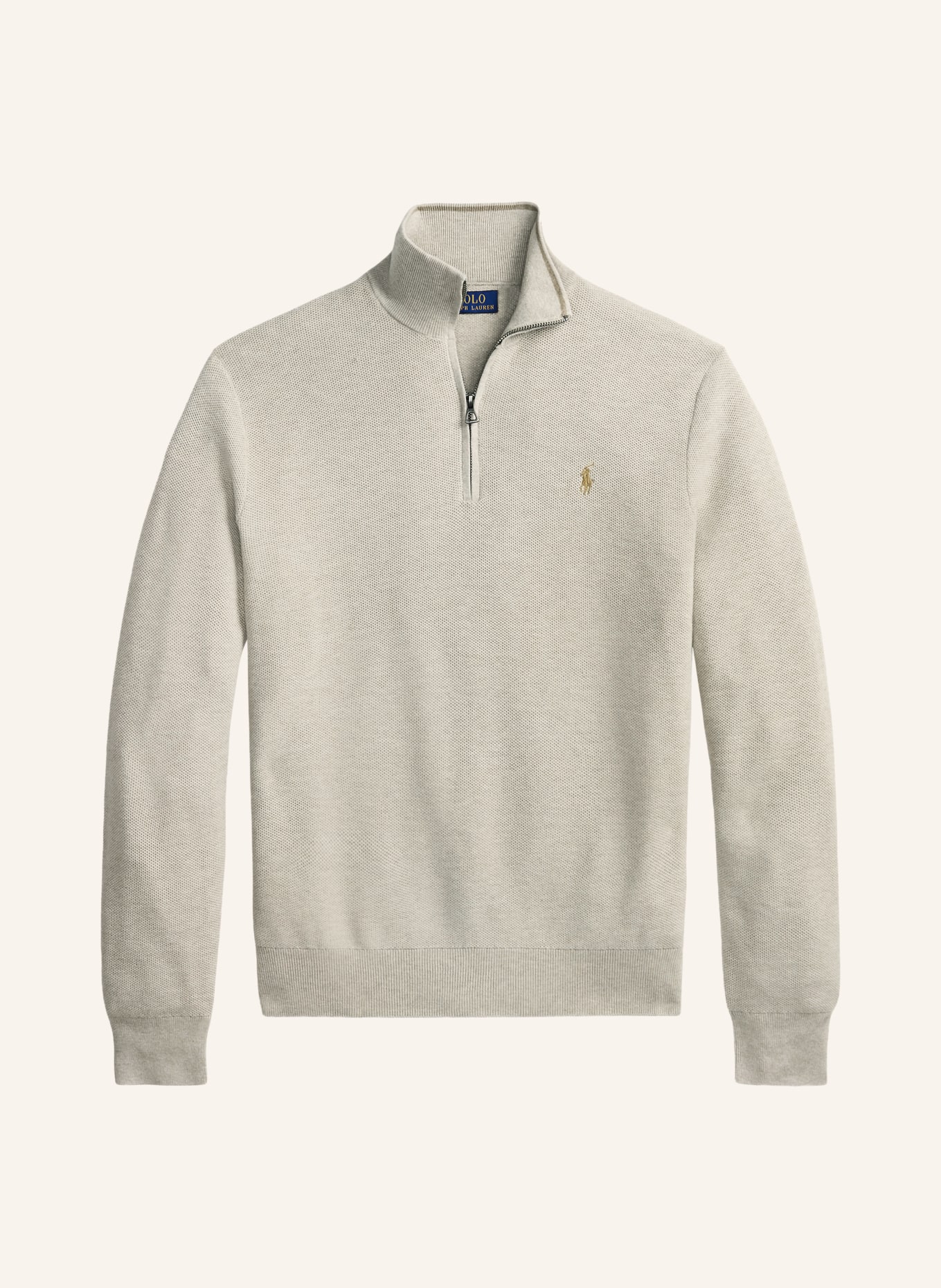POLO RALPH LAUREN Pull à col roulé: MARRON CLAIR