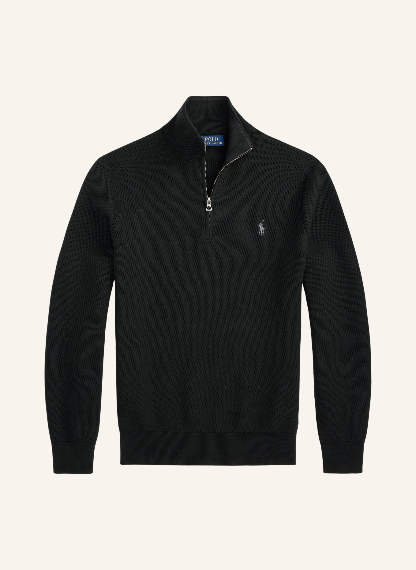 POLO RALPH LAUREN Mikina s kapucí: ČERNÁ
