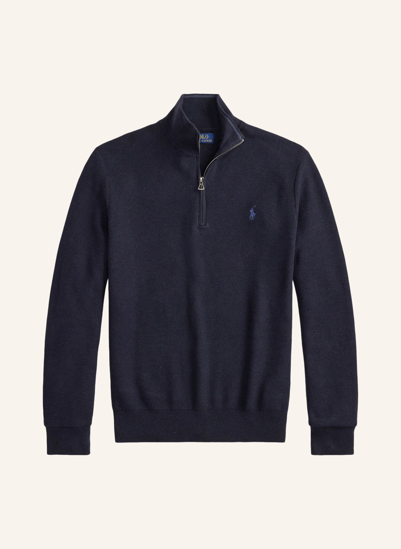 POLO RALPH LAUREN Pull à col roulé: BLEU FONCÉ