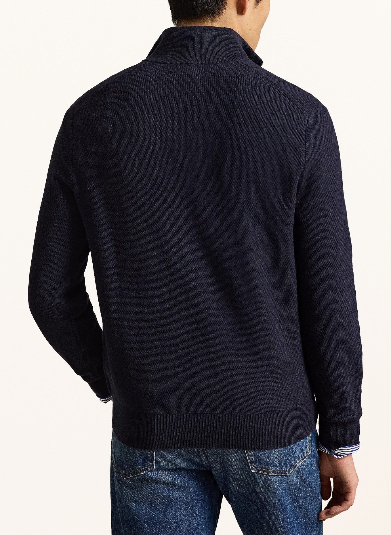 POLO RALPH LAUREN Pull à col roulé: BLEU FONCÉ