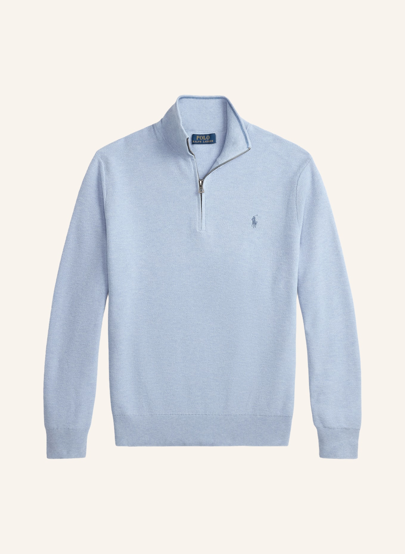 POLO RALPH LAUREN Pull à col roulé: BLEU CLAIR