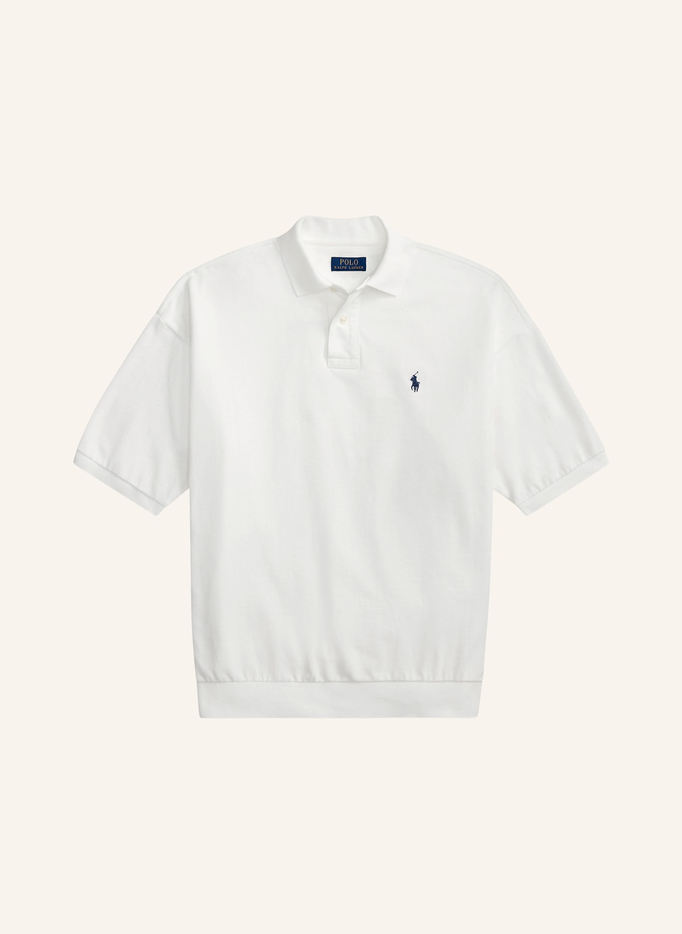 POLO RALPH LAUREN Piké polokošile: BÍLÁ