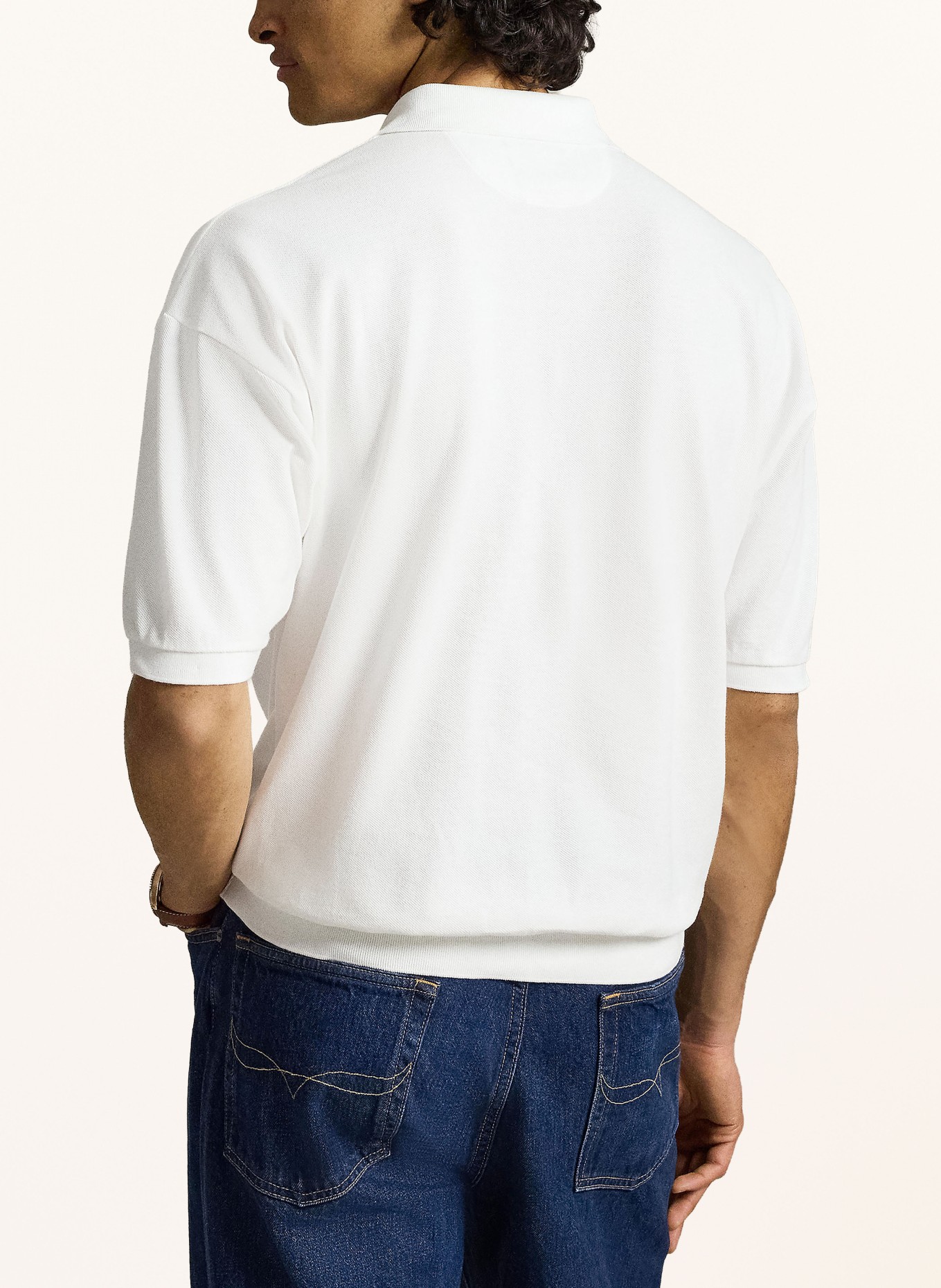 POLO RALPH LAUREN Piké polokošile: BÍLÁ
