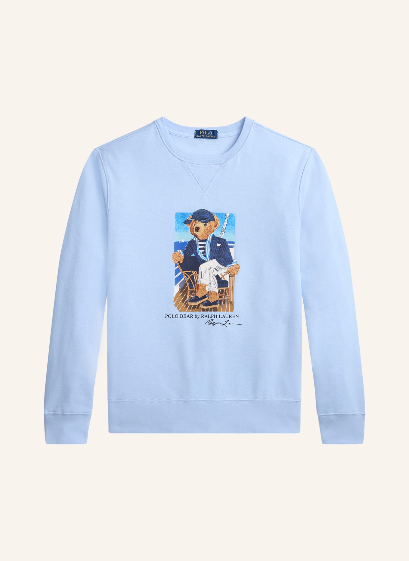 POLO RALPH LAUREN Mikina: TMAVĚ MODRÁ / TMAVĚ MODRÁ / MODRÁ