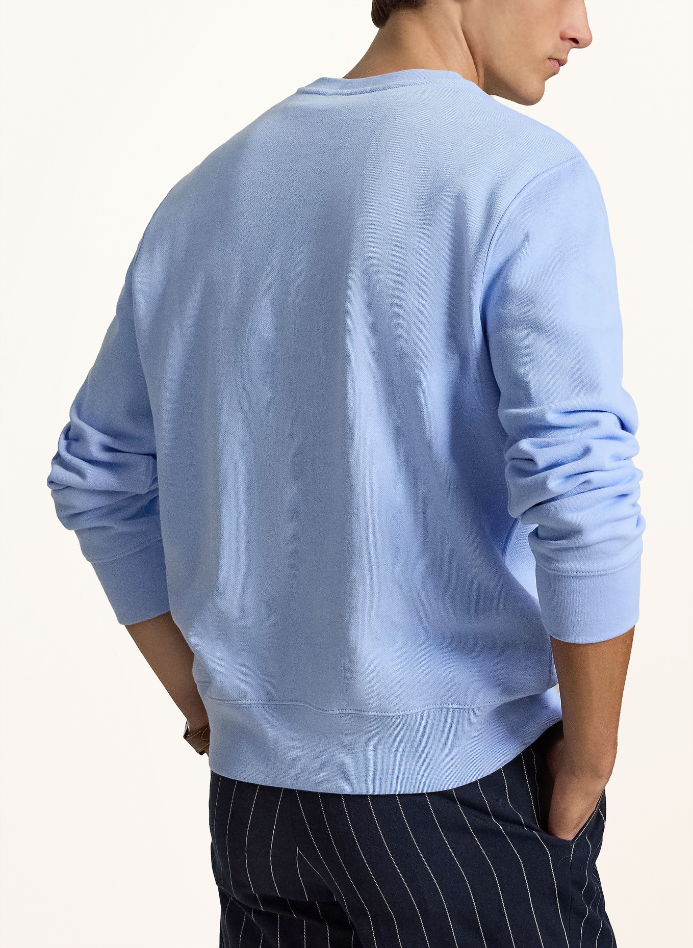 POLO RALPH LAUREN Mikina: TMAVĚ MODRÁ / TMAVĚ MODRÁ / MODRÁ