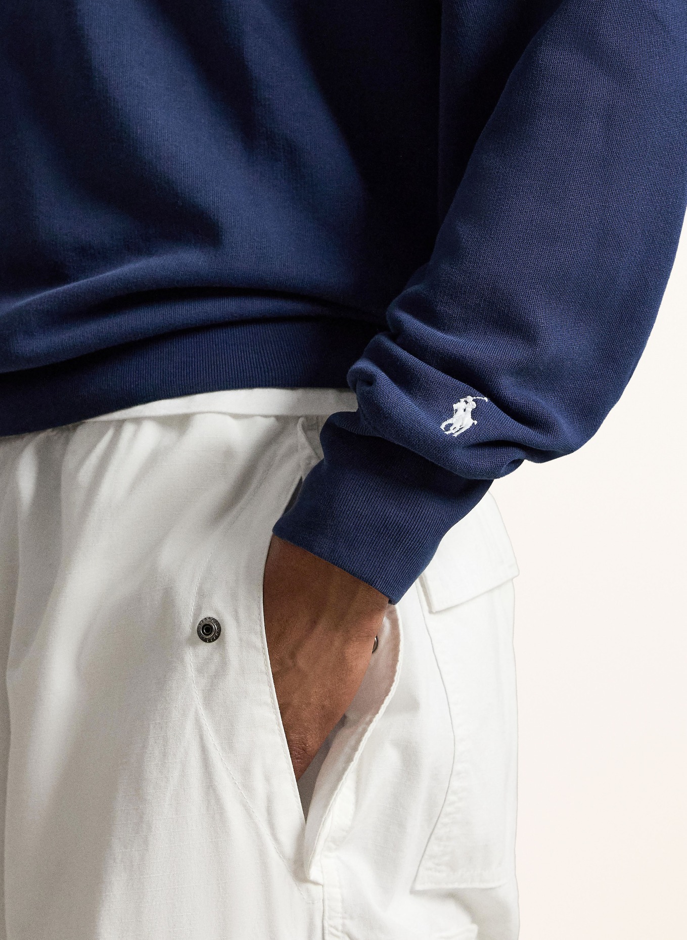 POLO RALPH LAUREN Sweatshirt: DARK BLUE