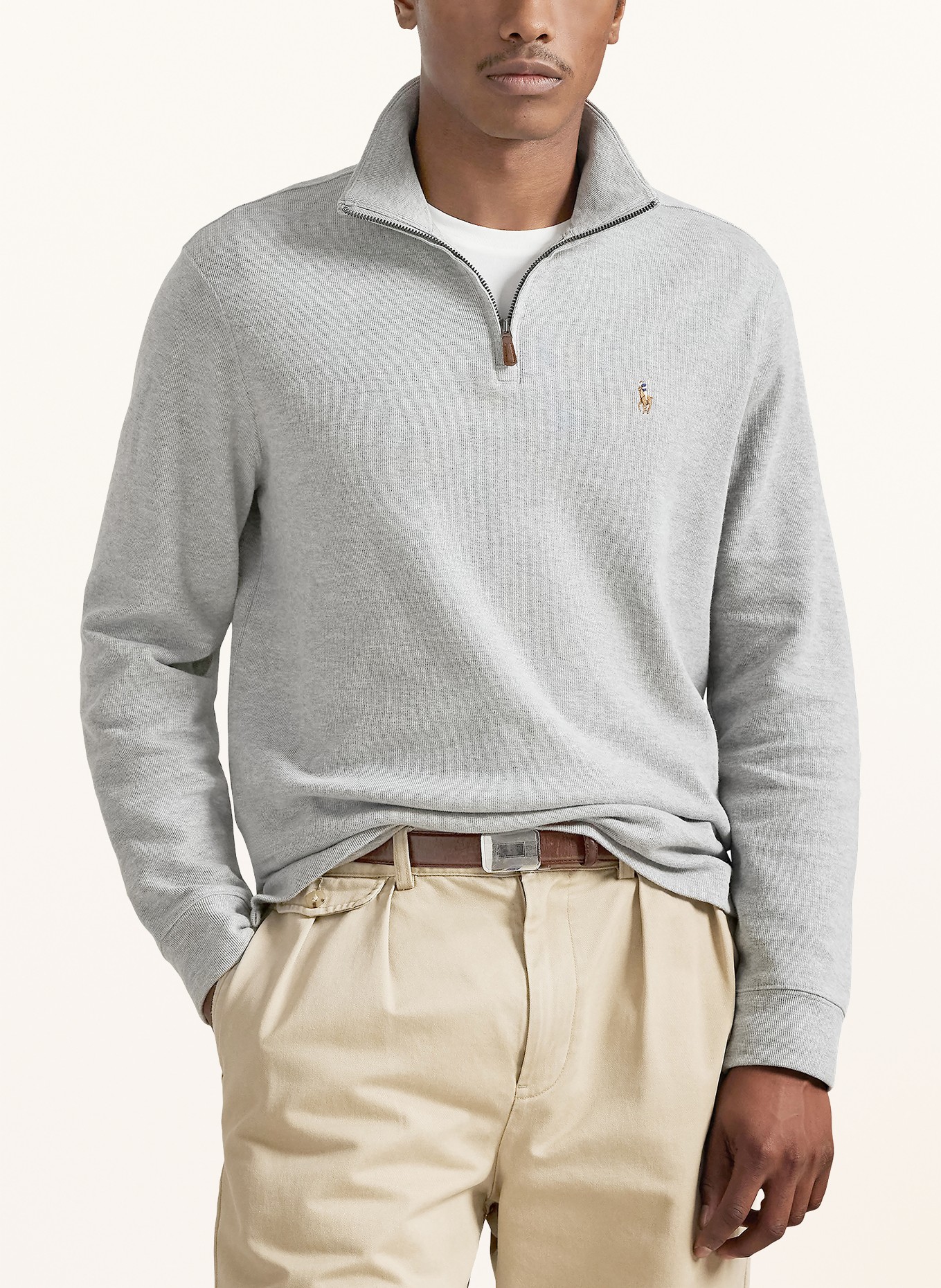 POLO RALPH LAUREN Troyer: ŠEDÁ