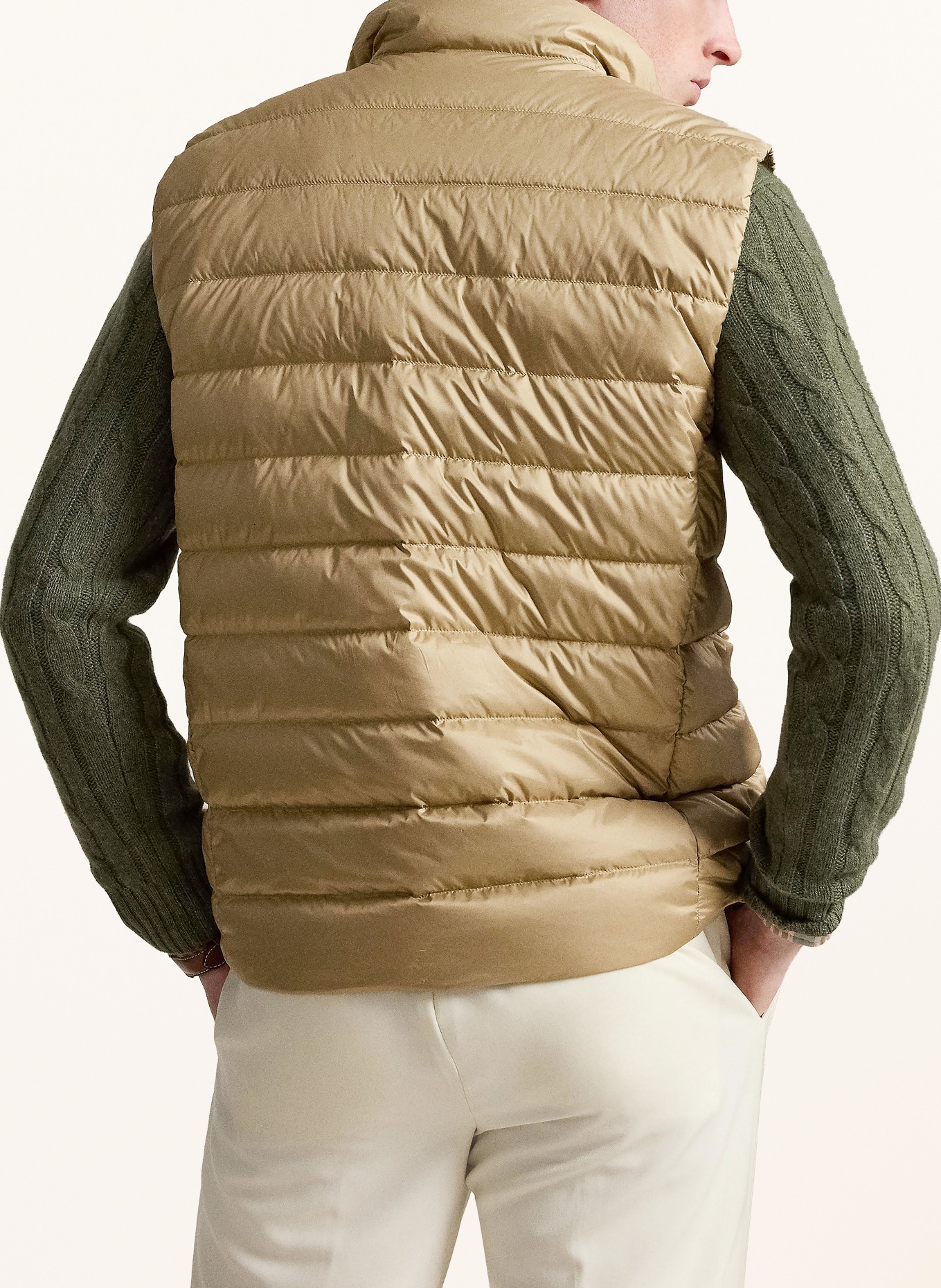 POLO RALPH LAUREN Down vest: BEIGE