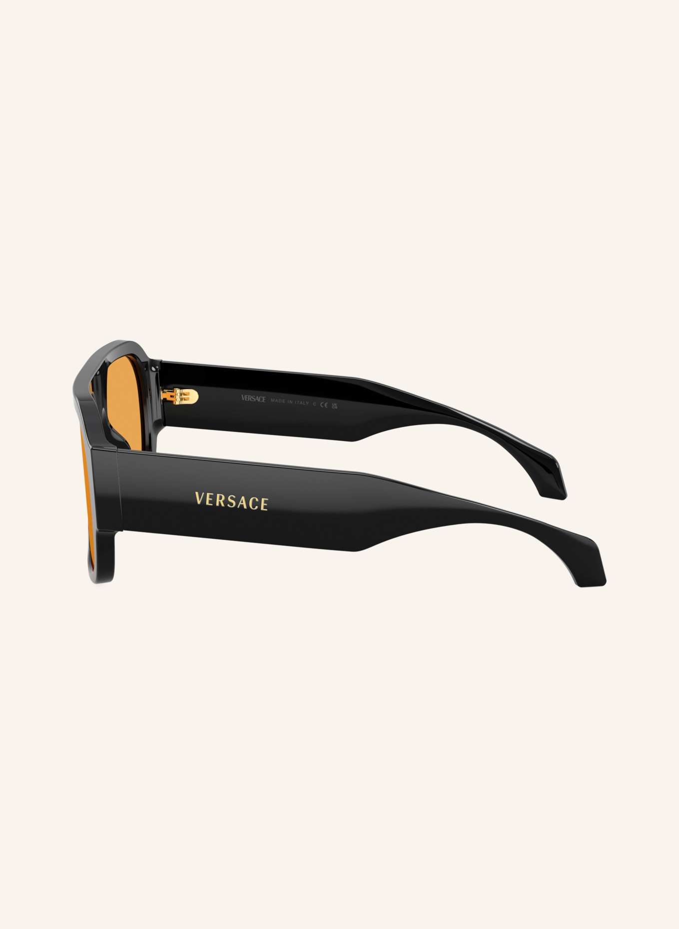 VERSACE Solbriller VE4508U: SORT/ORANGE