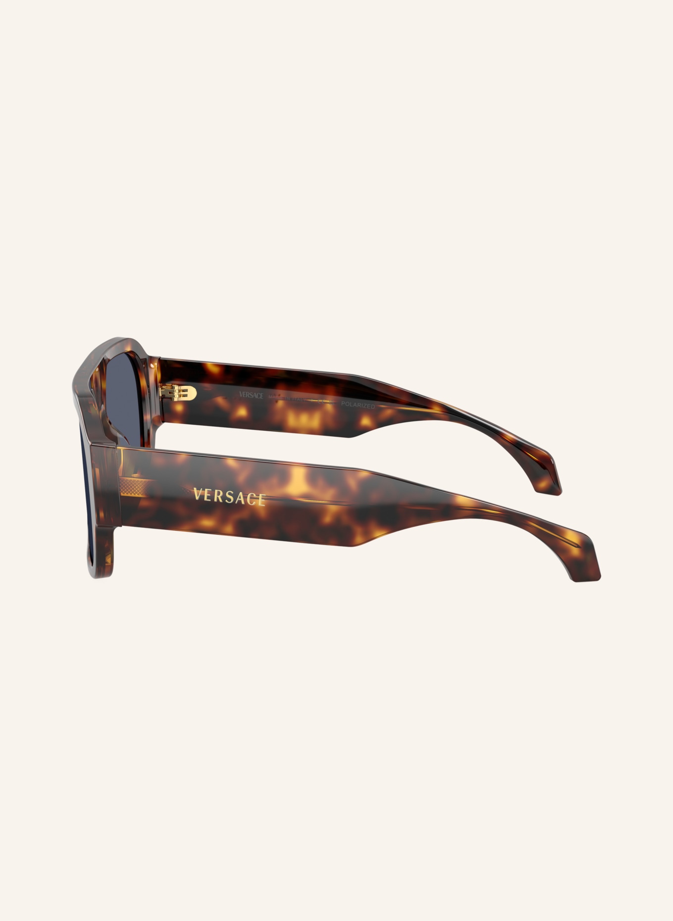 VERSACE Solglasögon VE4508U: HAVANA/ MÖRKBLÅ POLARISERADE