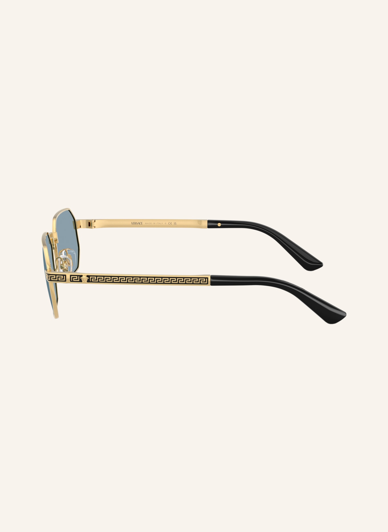 VERSACE Solbriller VE2297: GULD/LYSBLÅ