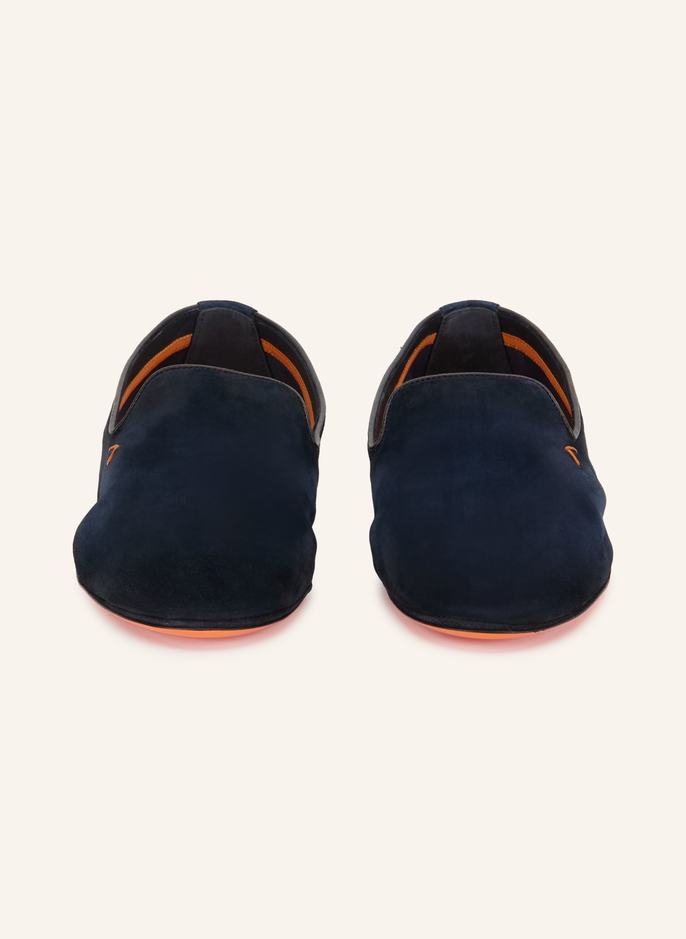 Santoni Slipper CHARMIN: DUNKELBLAU
