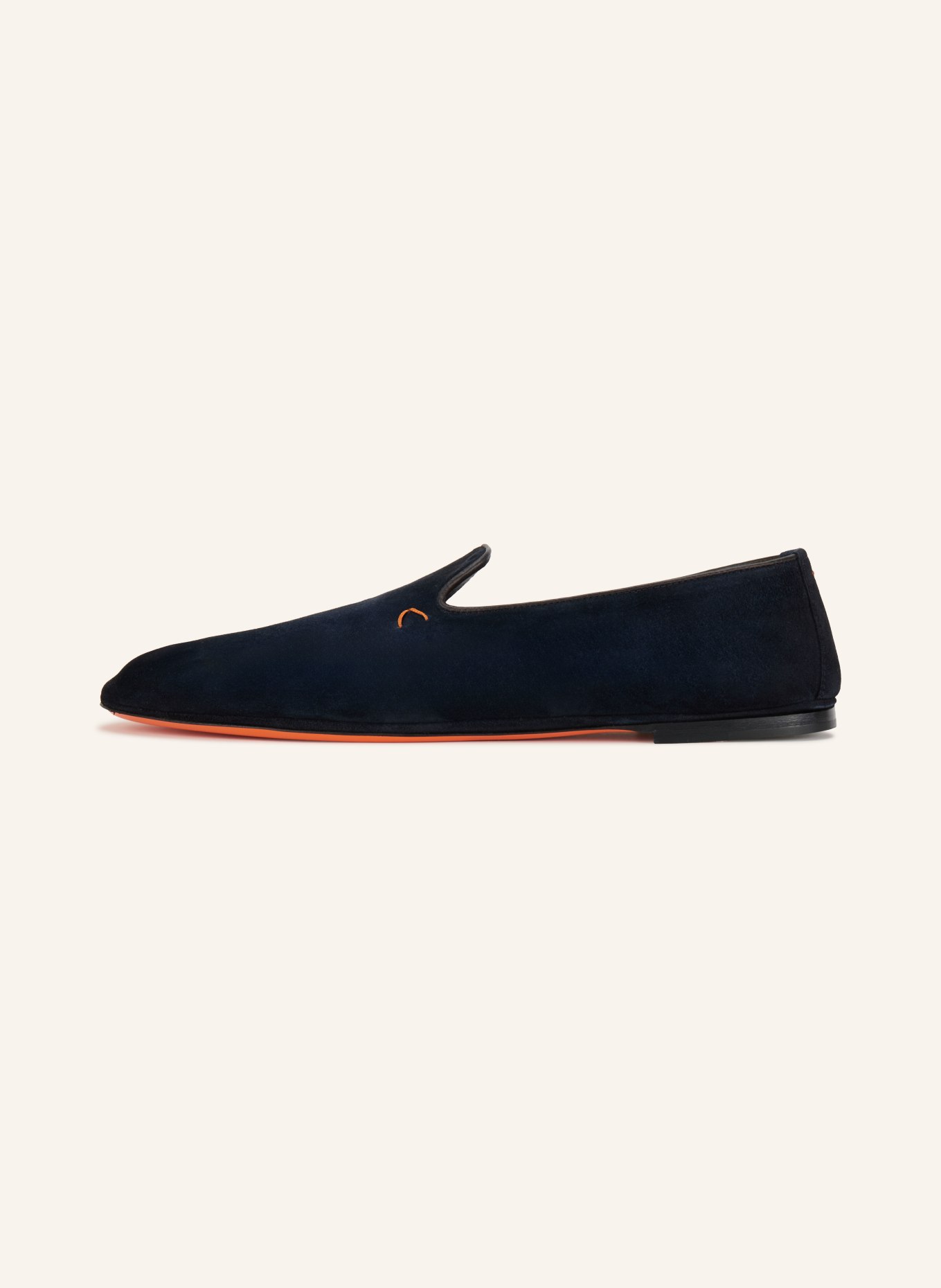 Santoni Slipper CHARMIN: DUNKELBLAU
