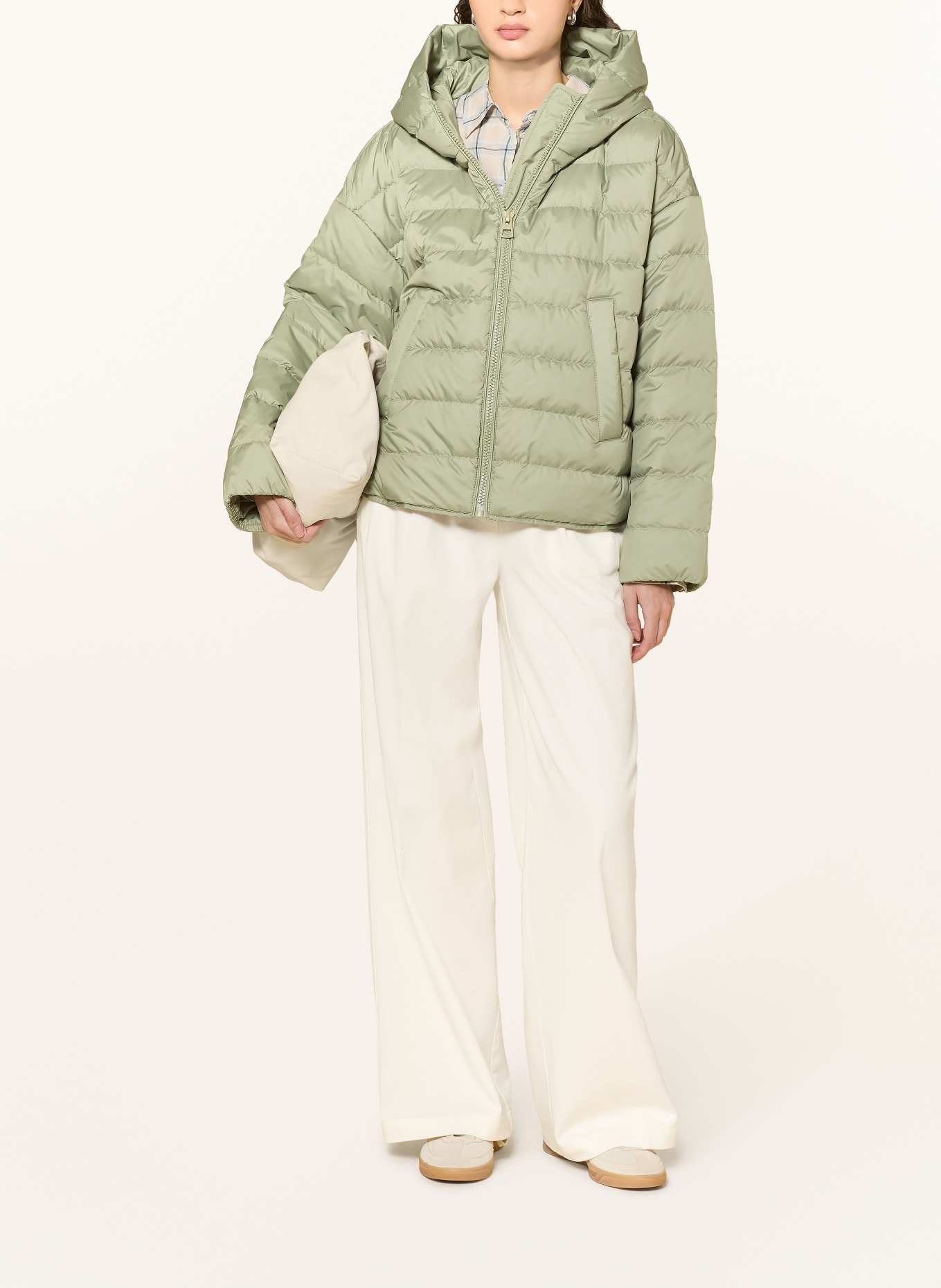 Marc O'Polo Lightweight Down Jacket: LIGHT GREEN