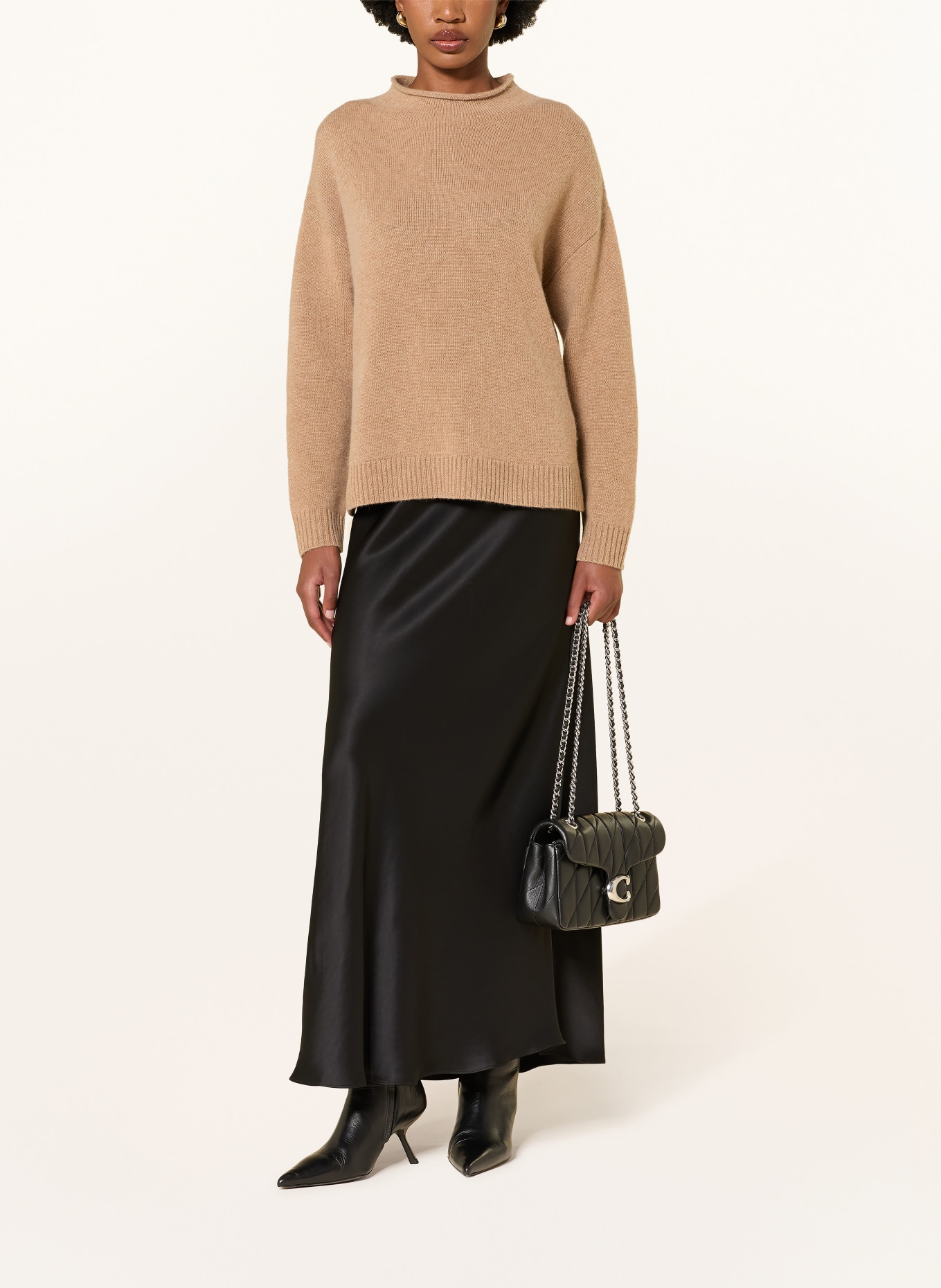 (THE MERCER) N.Y. Cashmere Sweater: CAMEL
