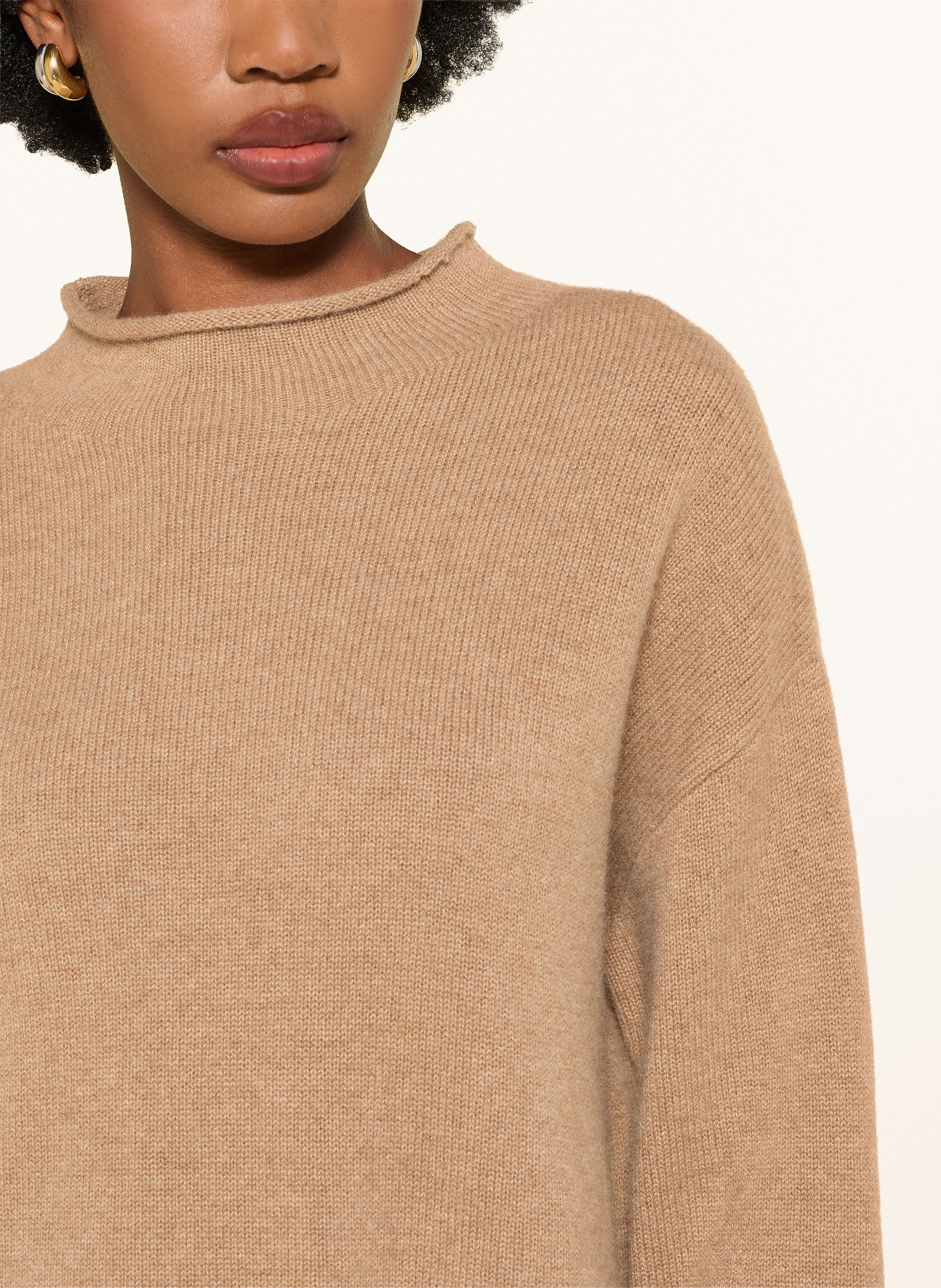 (THE MERCER) N.Y. Cashmere Sweater: CAMEL