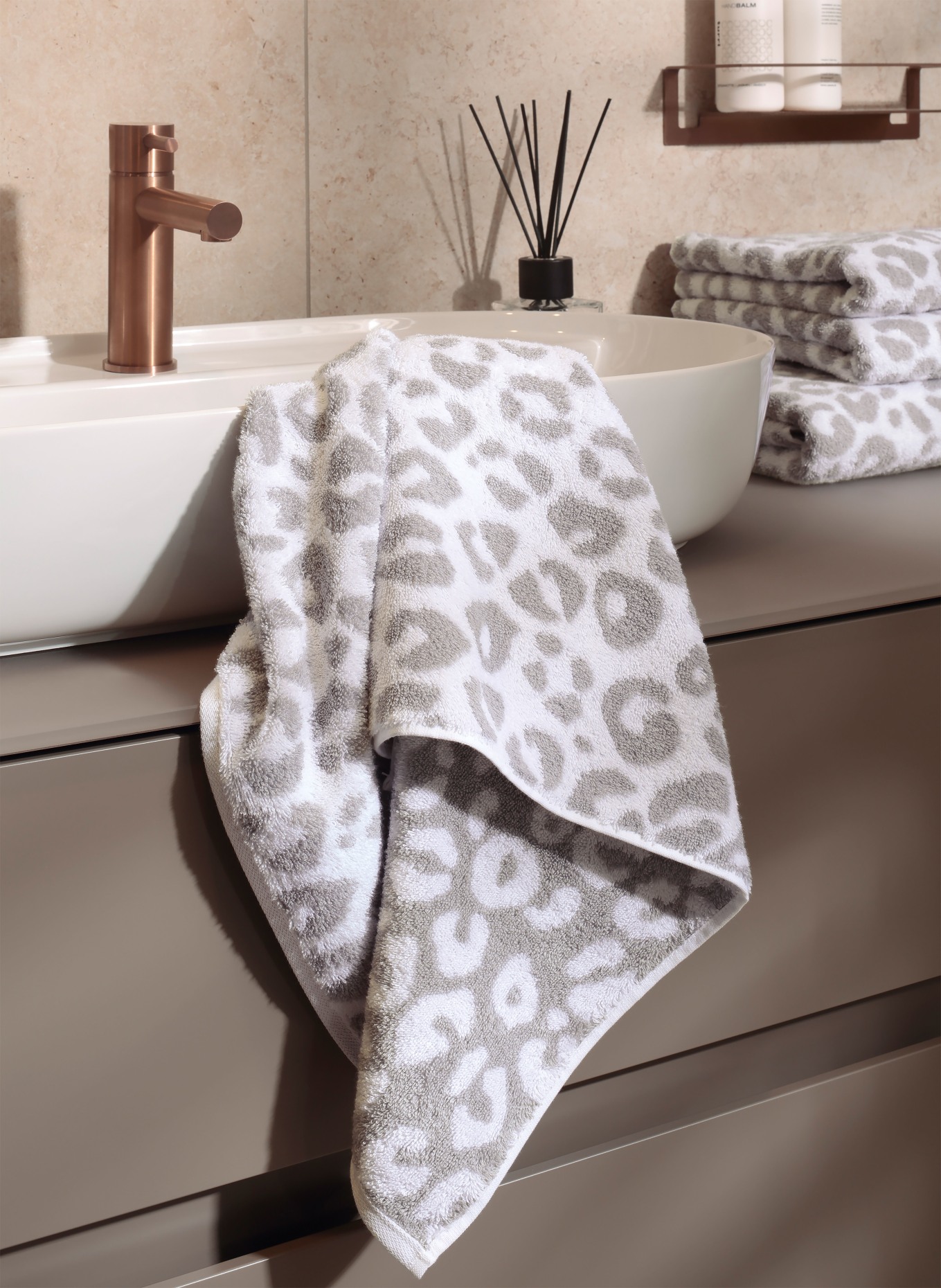 Cawö Prosop TWO-TONE LEO: GRI DESCHIS / GRI