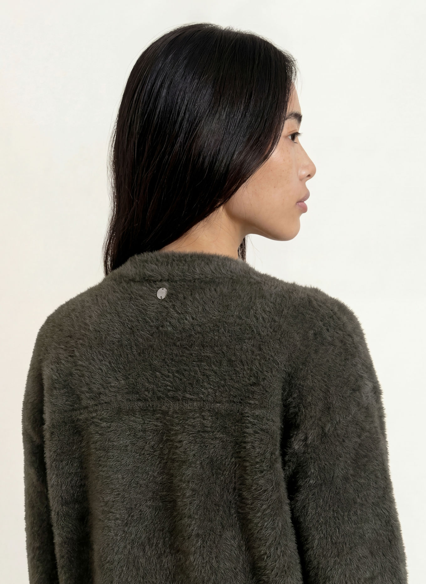RINO & PELLE BENTO Cardigan: DARK GREEN