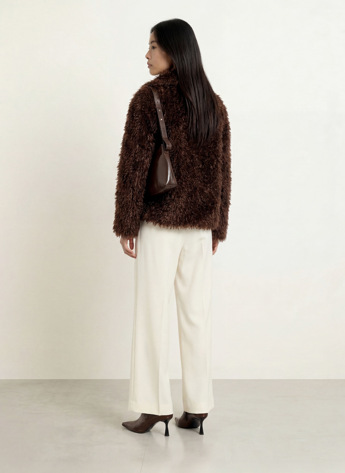 RINO & PELLE Kunstbontjas LIAS: MARRON FONCÉ
