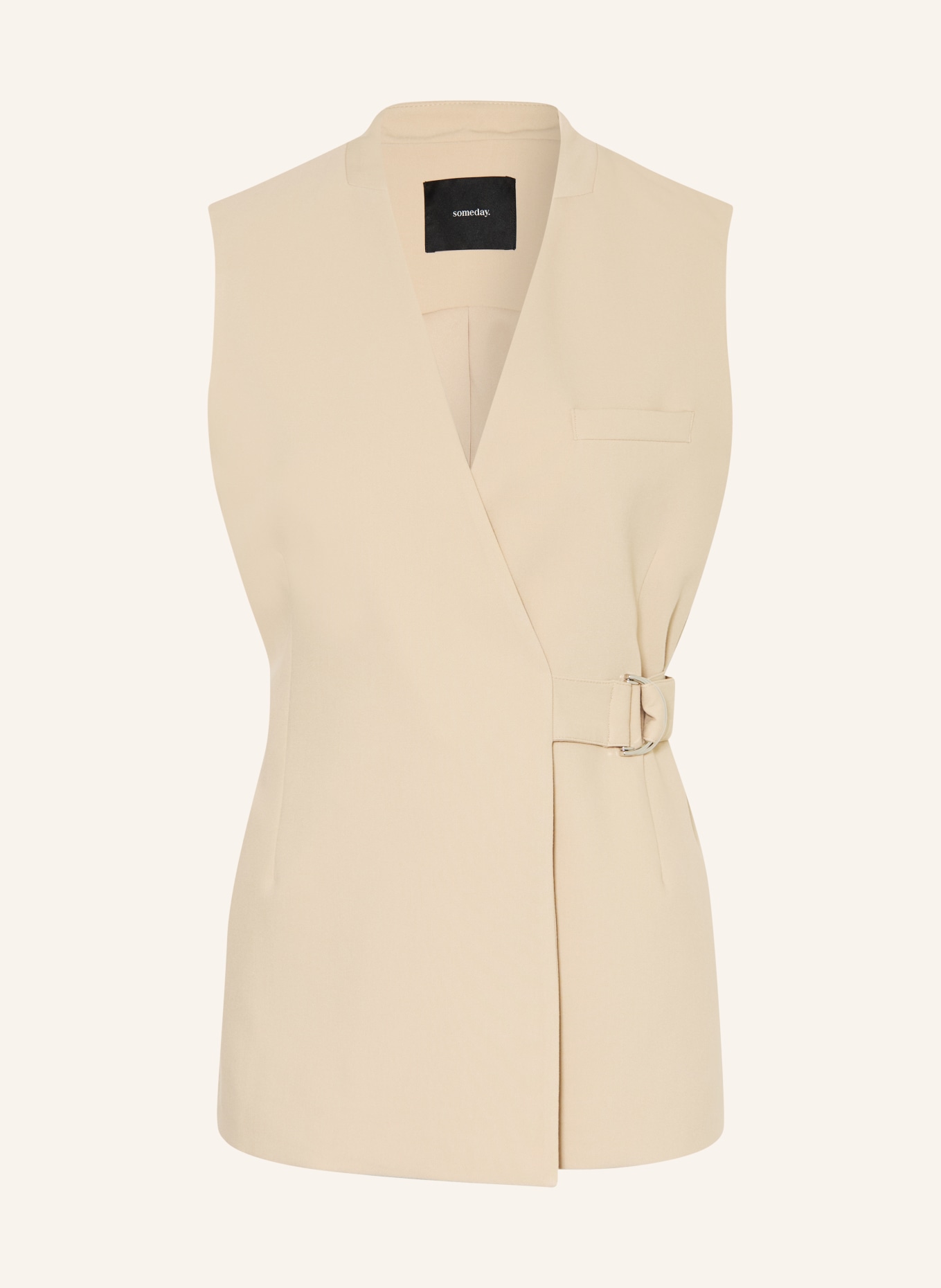 someday Blazerweste VARELL: BEIGE