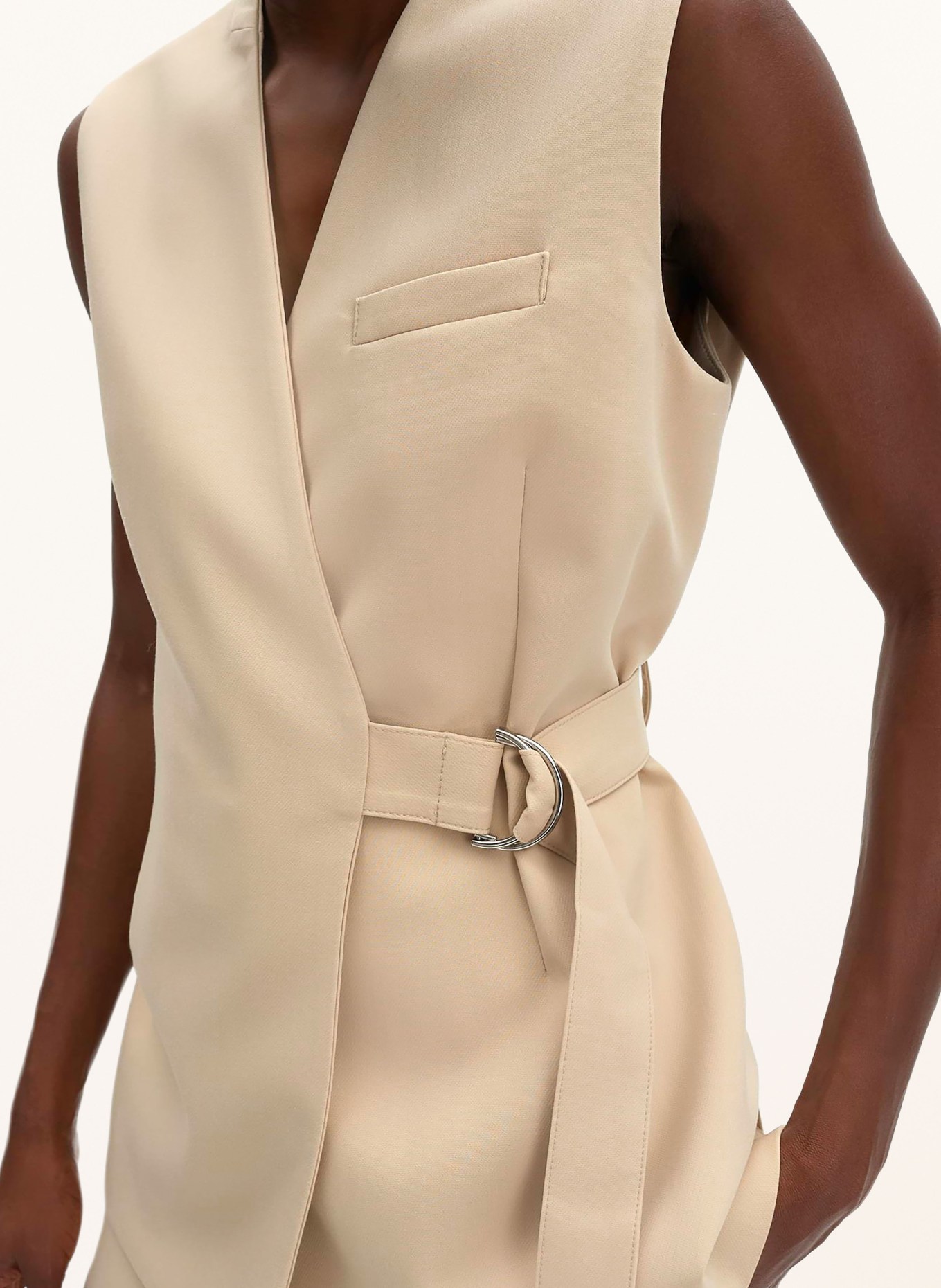someday Blazerweste VARELL: BEIGE
