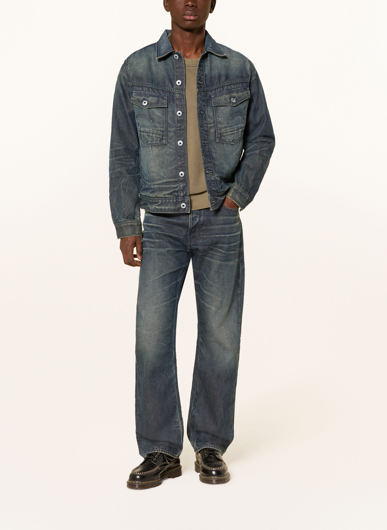 G-Star Jeans DAKOTA Regular Straight: J537 raw vintage X3D
