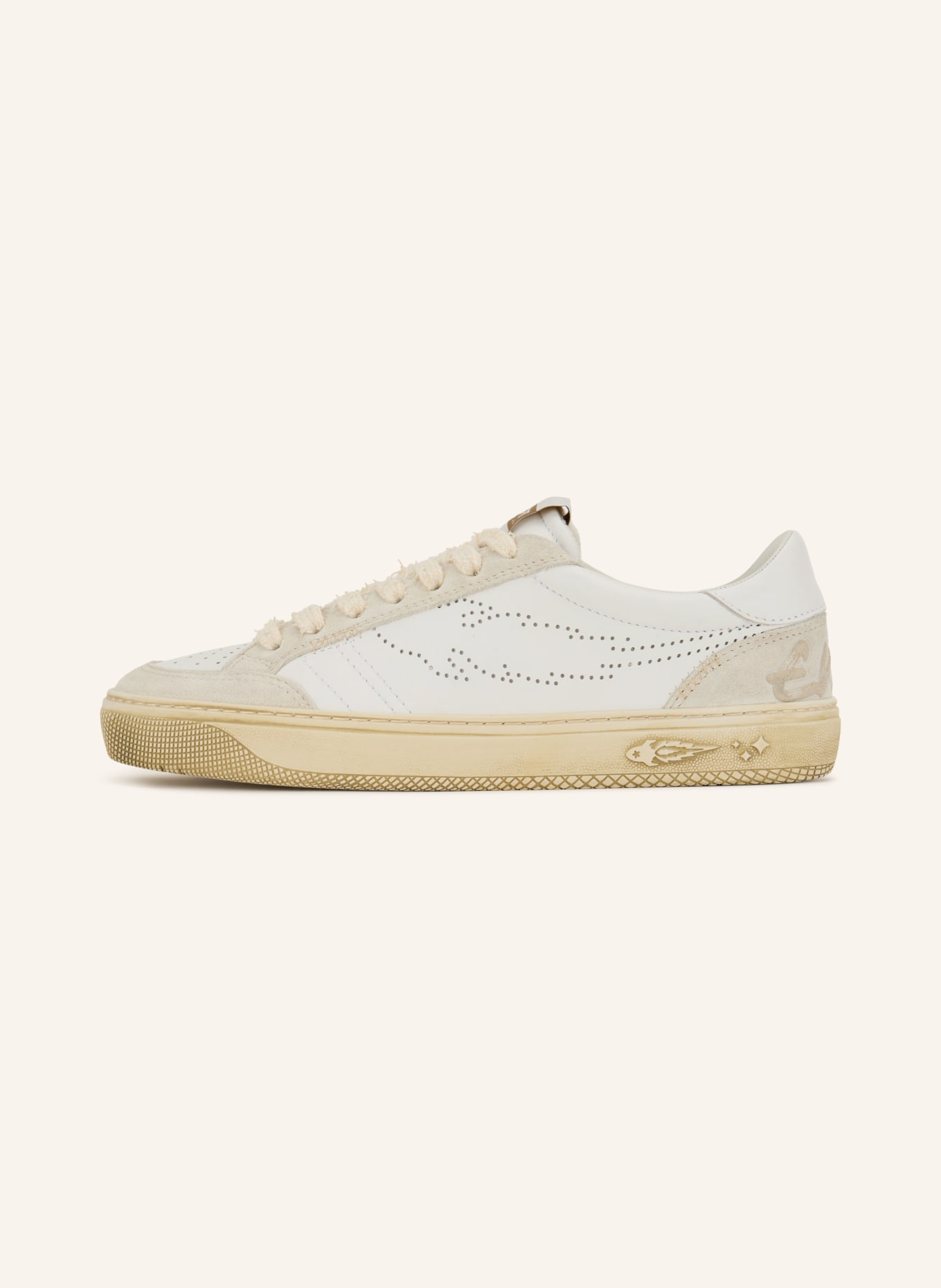 ENTERPRISE JAPAN Sneaker JUPITER ROCKET 4: WIT / LICHTGRIJS
