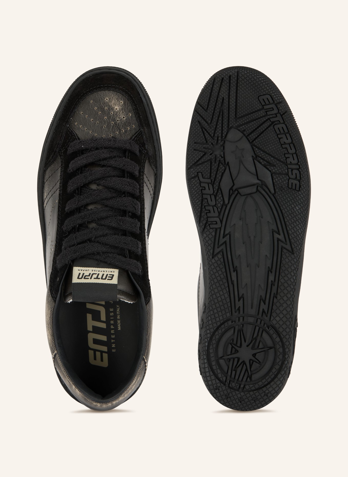 ENTERPRISE JAPAN Sneaker JUPITER ROCKET 4: ZWART