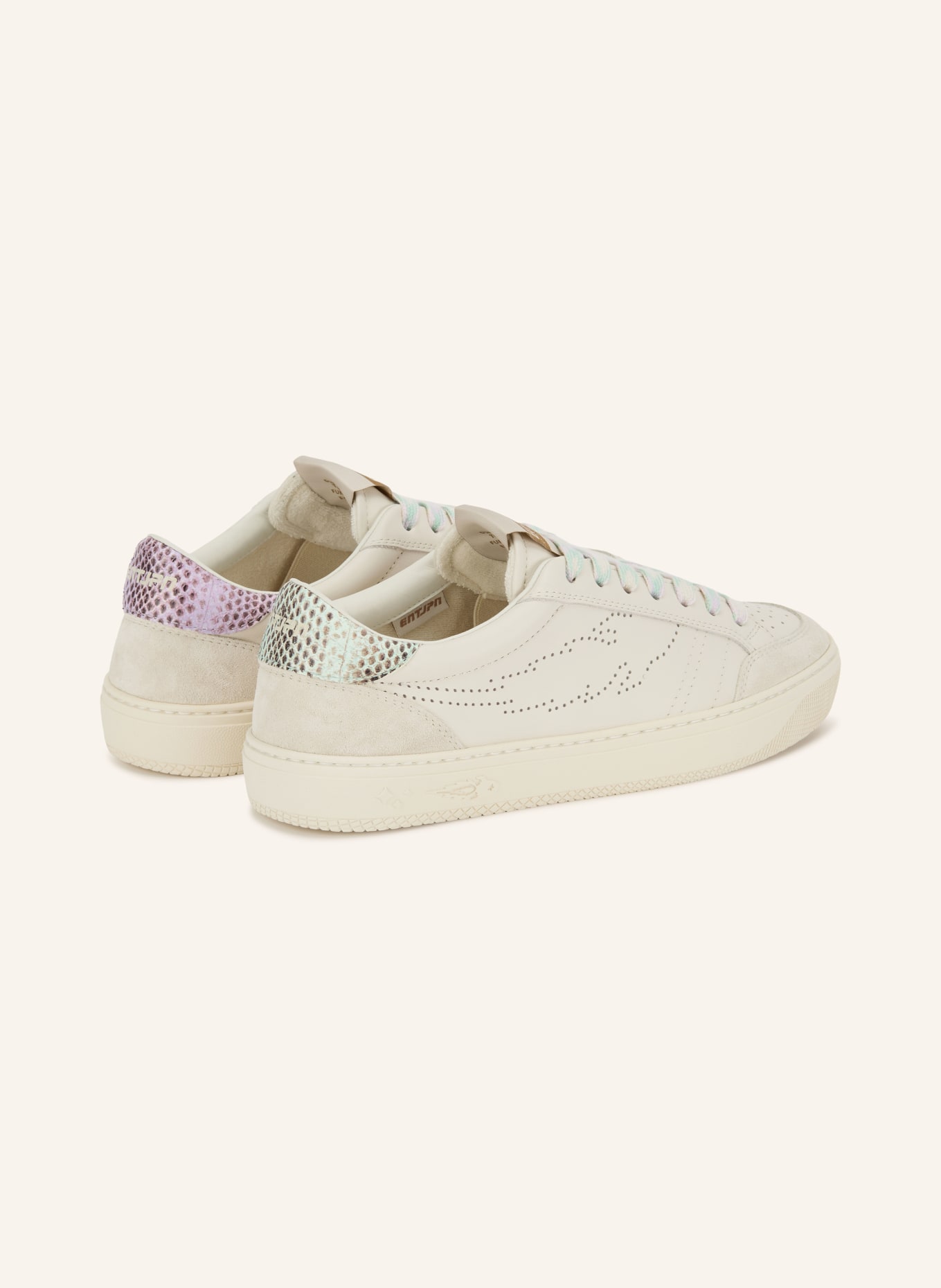 ENTERPRISE JAPAN Sneaker JUPITER ROCKET 5: CRÈME / BRUIN / LICHTPAARS