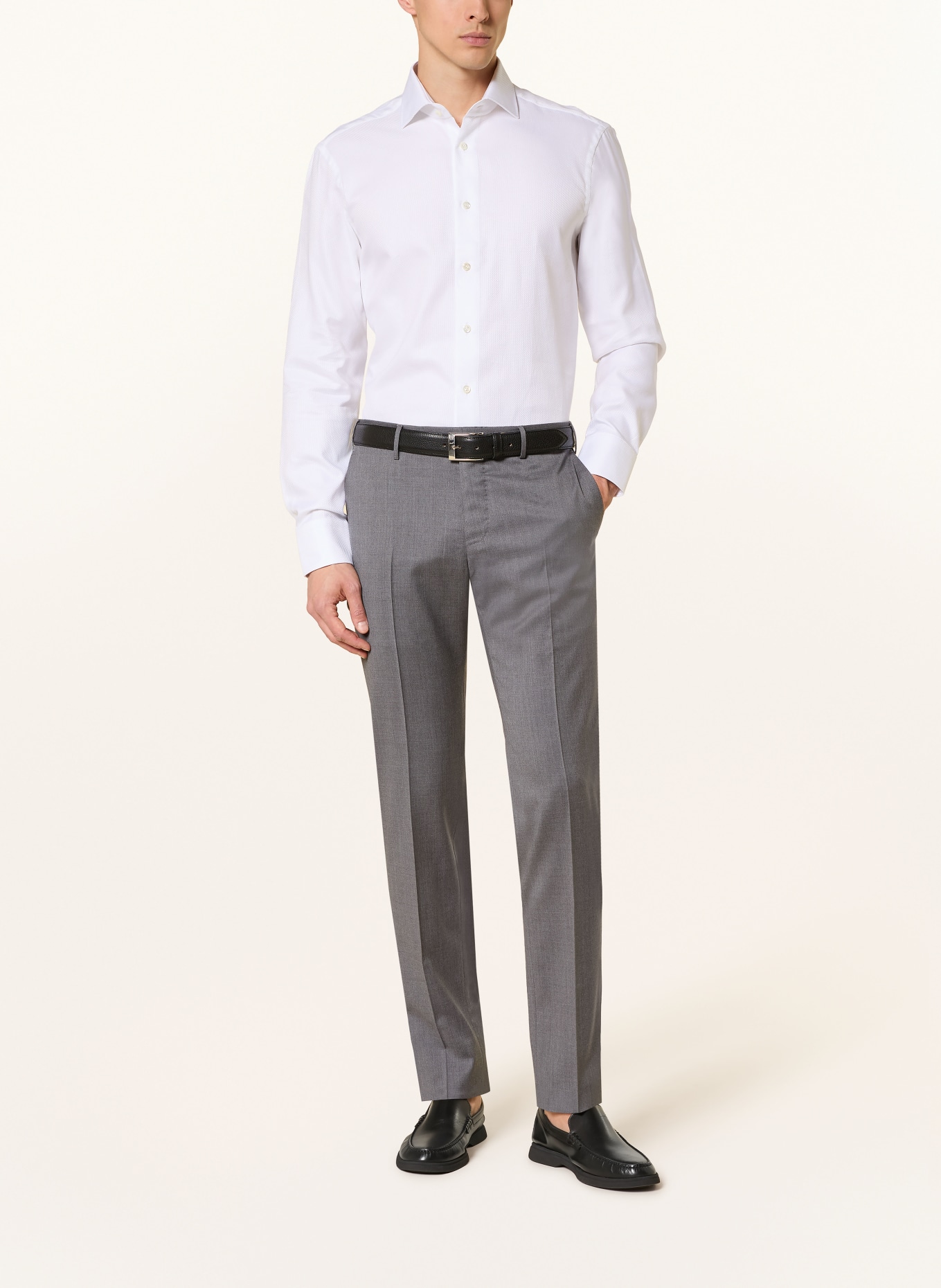 van Laack Overhemd VL-RIVARA-TF Tailor Fit: WIT