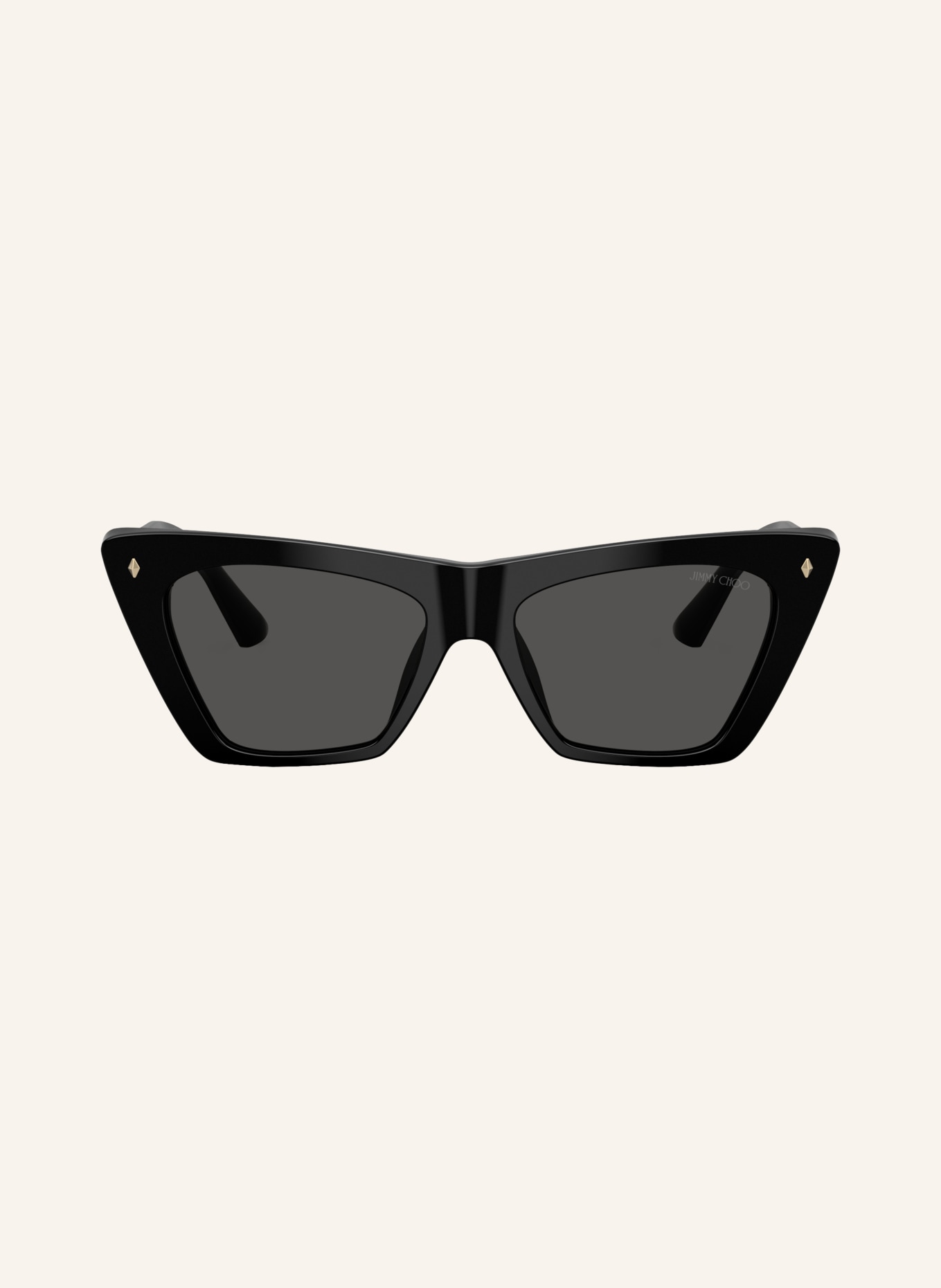 JIMMY CHOO Sonnenbrille JC5062U: SCHWARZ/ DUNKELGRAU